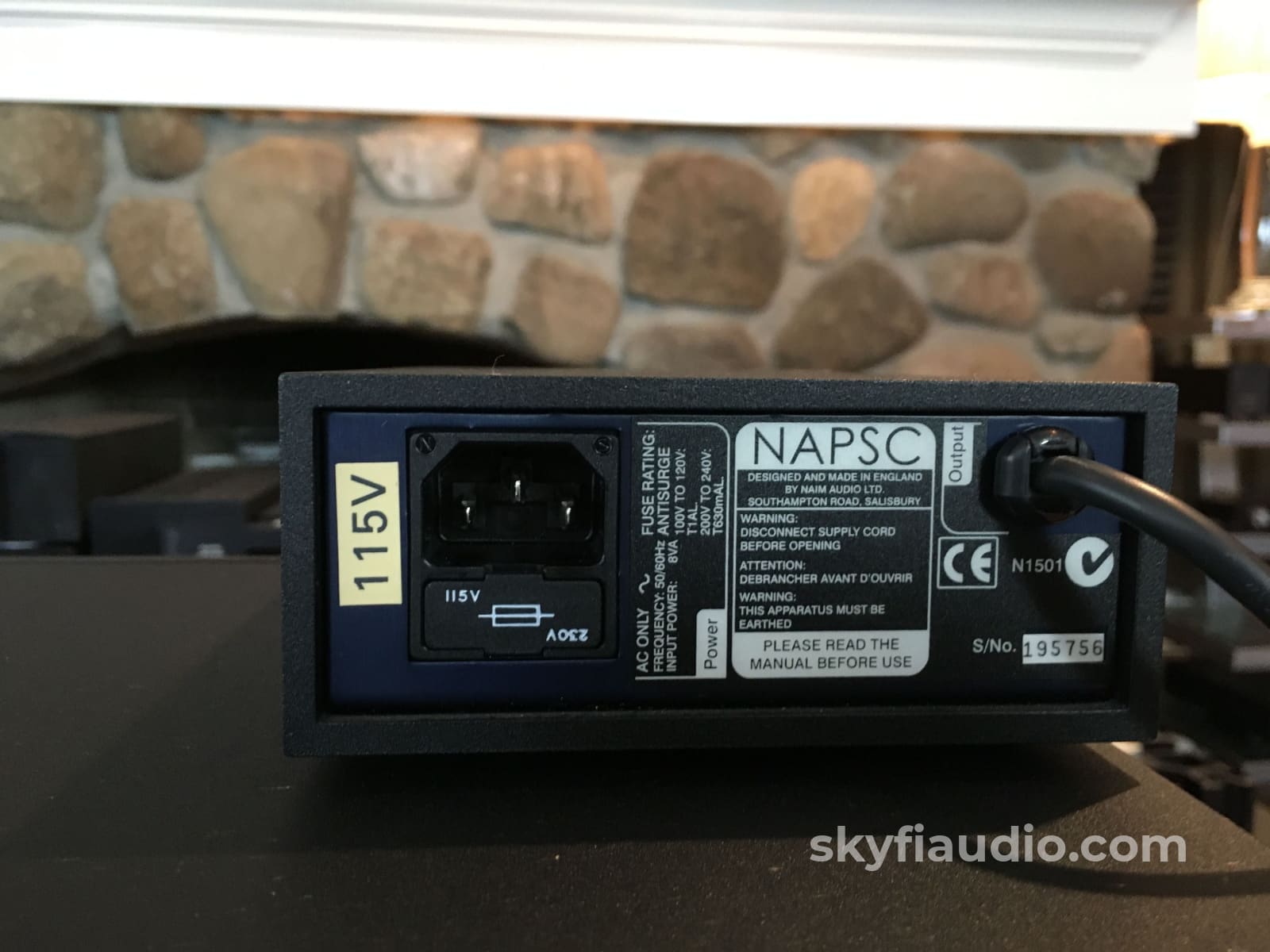 Naim Audio Nac-202 Solid State Preamp With Napsc Power Supply Preamplifier