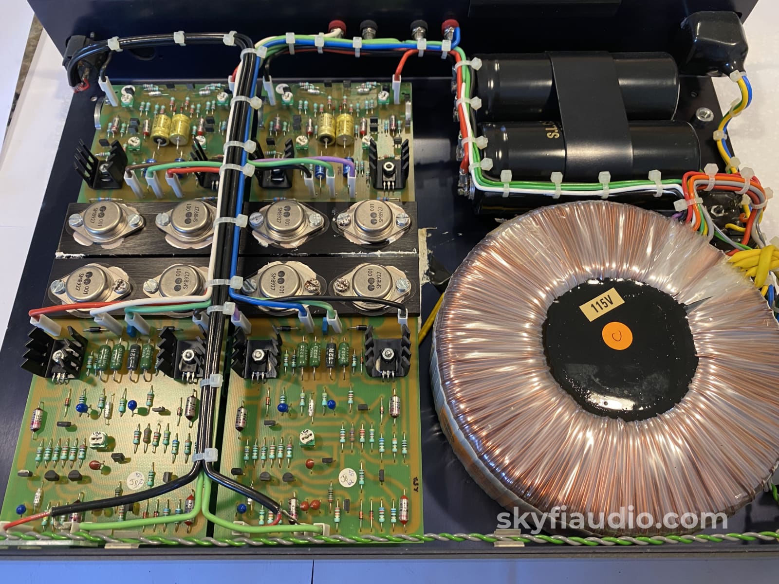 Naim Audio Nap 250 Vintage Stereo Amplifier (Olive Series) Amplifier