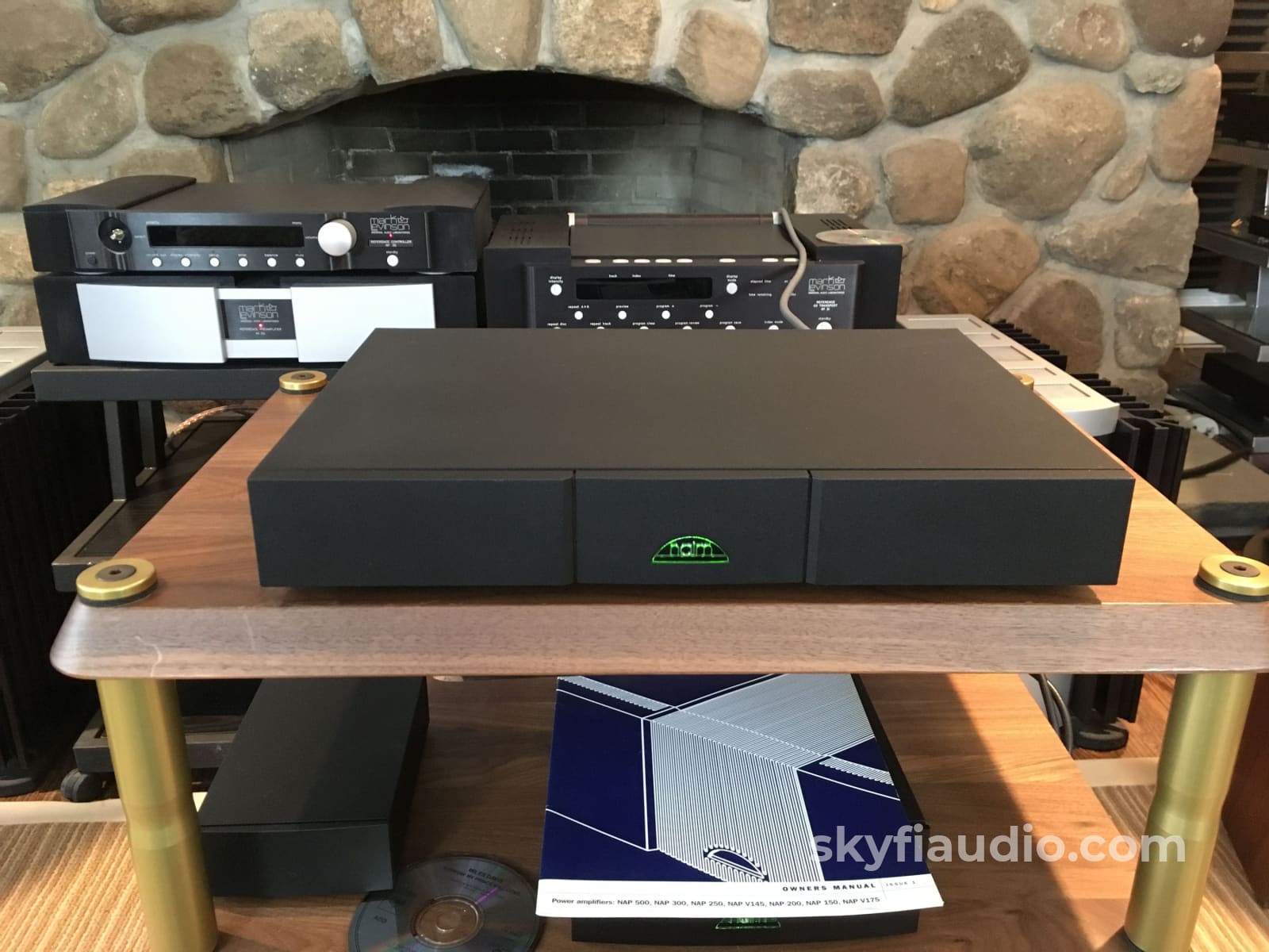 Naim Audio Nap-V175 3-Channel Solid State Amplifier - Rare And Made In The Uk (B)
