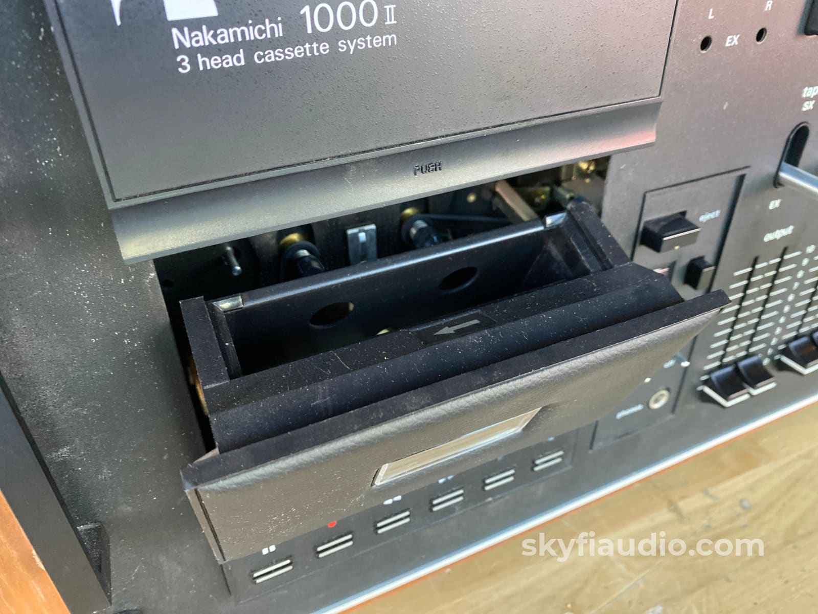 Nakamichi 1000 Mkii Tri-Tracer - Three Head Dual Capstan Cassette System Survivor Tape Deck