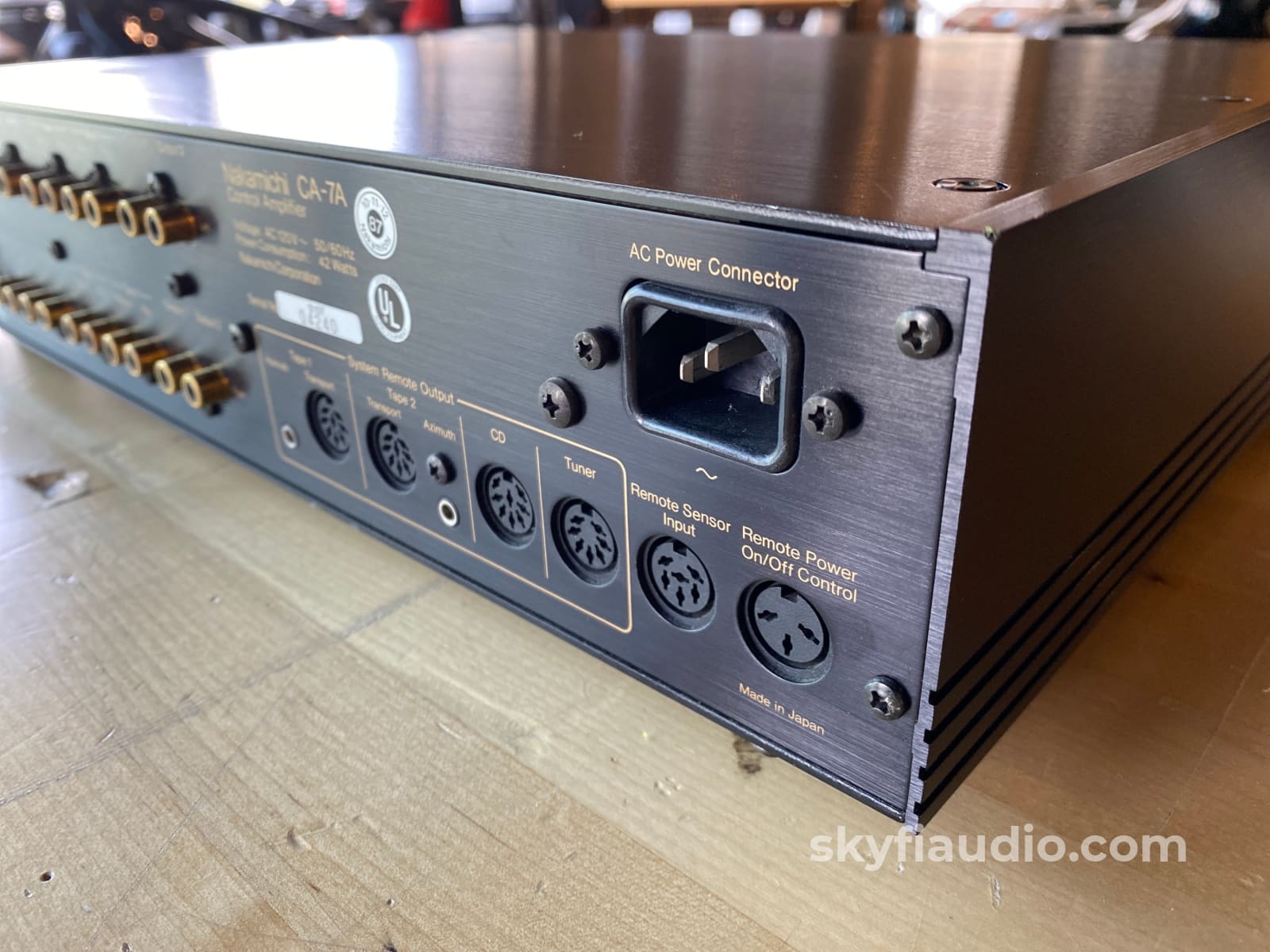 Nakamichi Ca-7A All-Analog Preamplifier With Mc/Mm Phono And Remote - See Video