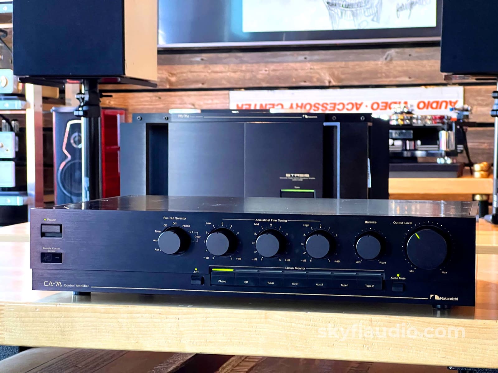 Nakamichi Ca-7A Vintage Analog Preamplifier With Mc/Mm Phono - See Video