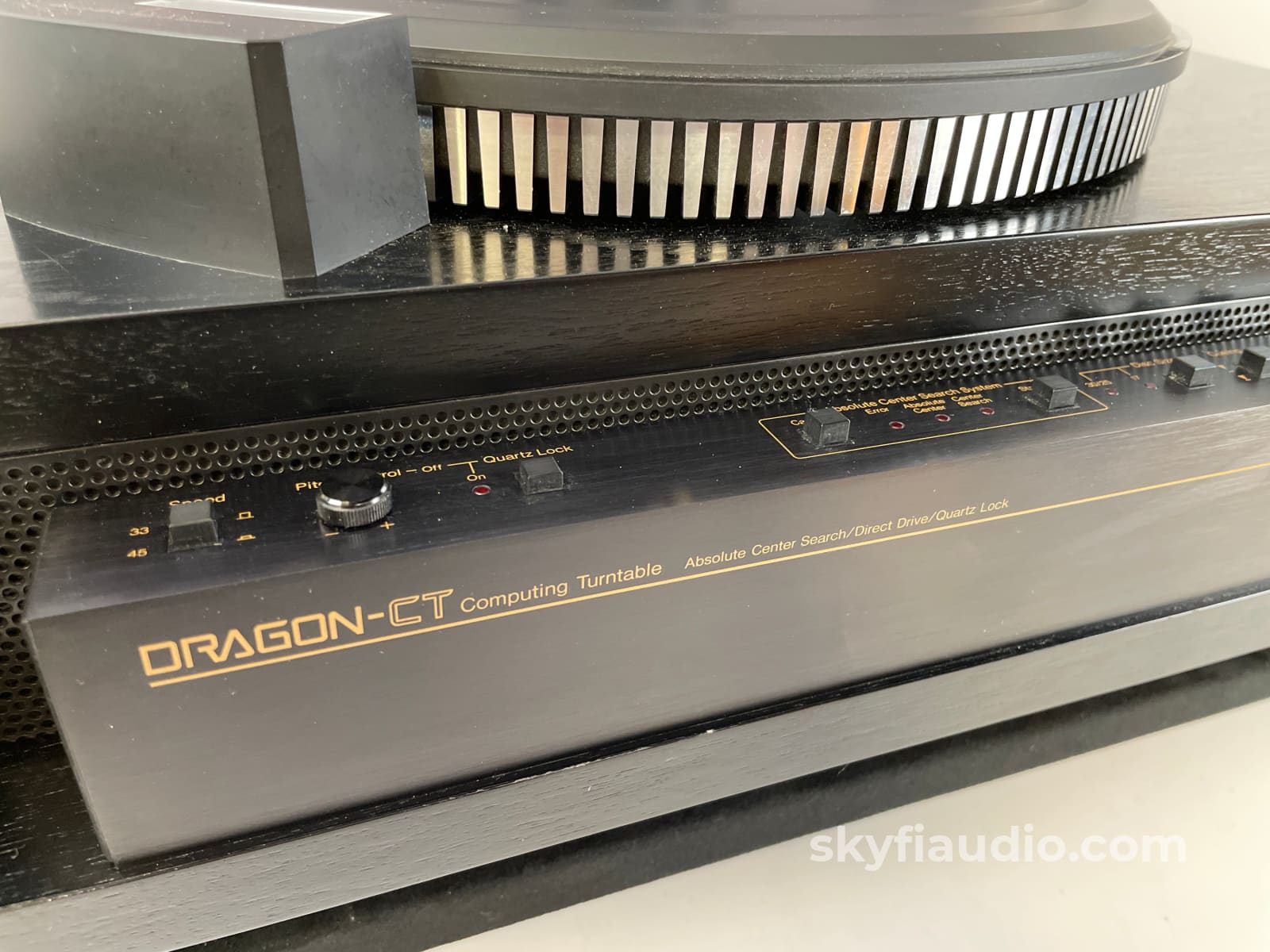 Nakamichi Dragon-Ct Computing Turntable - Super Rare Masterpiece From Japan