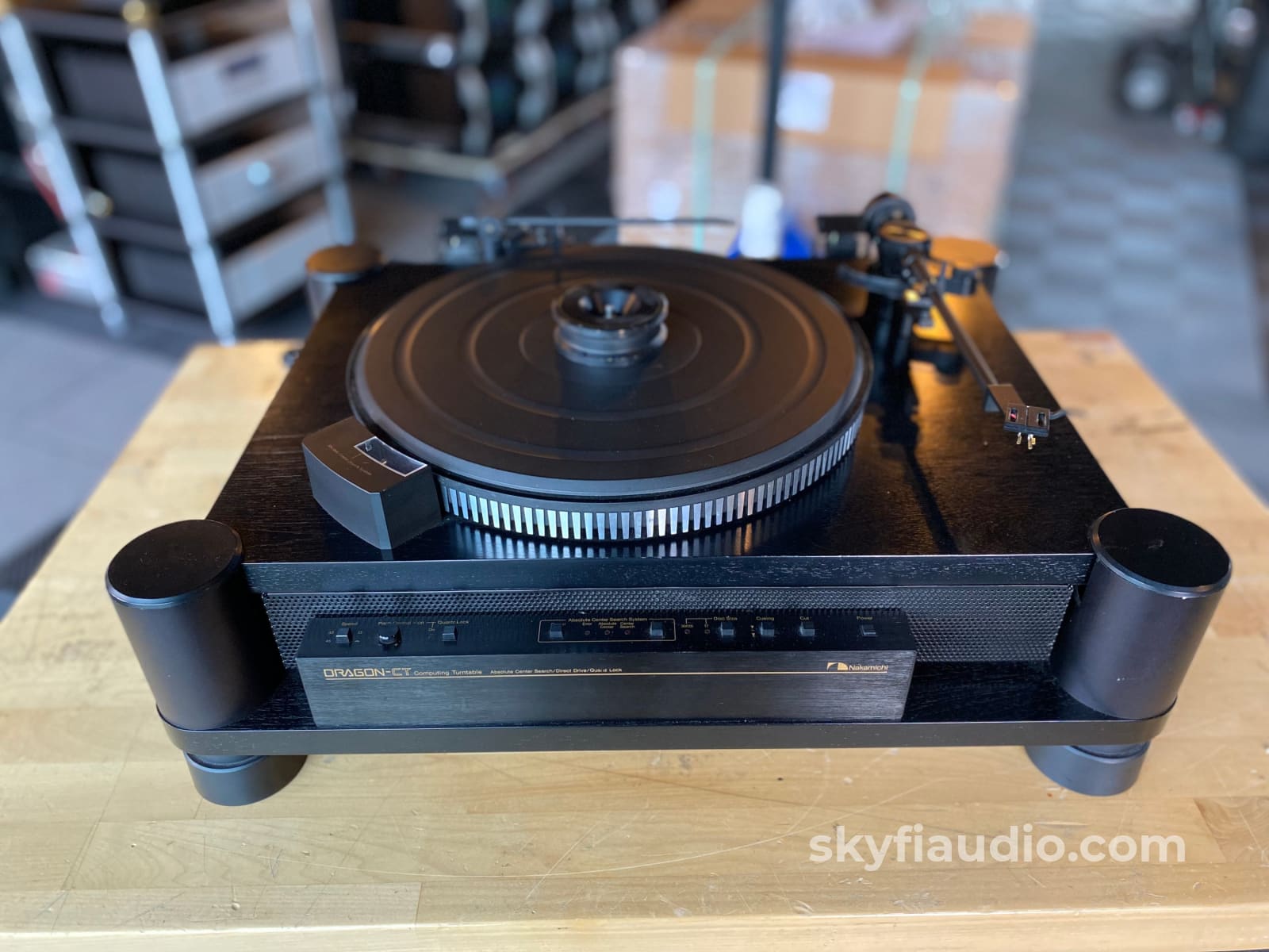 Nakamichi Dragon Ct Computing Vintage Turntable - Legendary And Rare With New Sumiko Cartridge