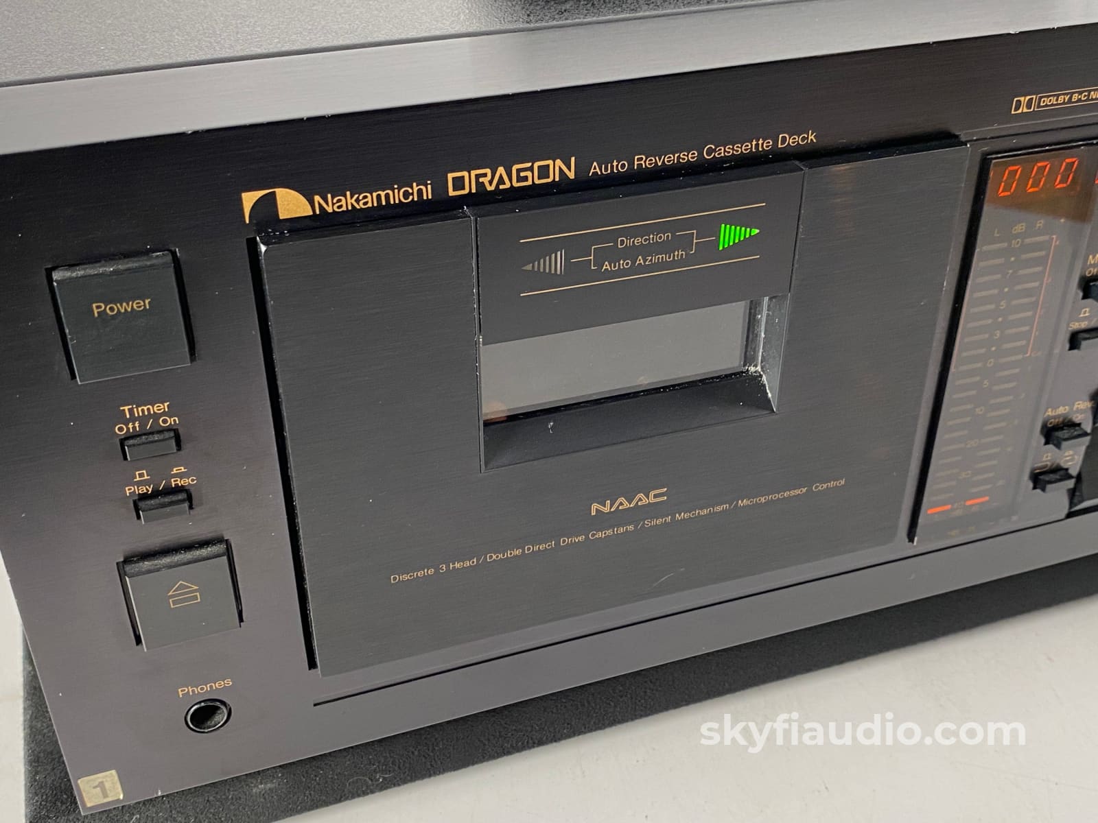 Nakamichi Dragon Tape Deck WITH Remote, Restored and Amazing
