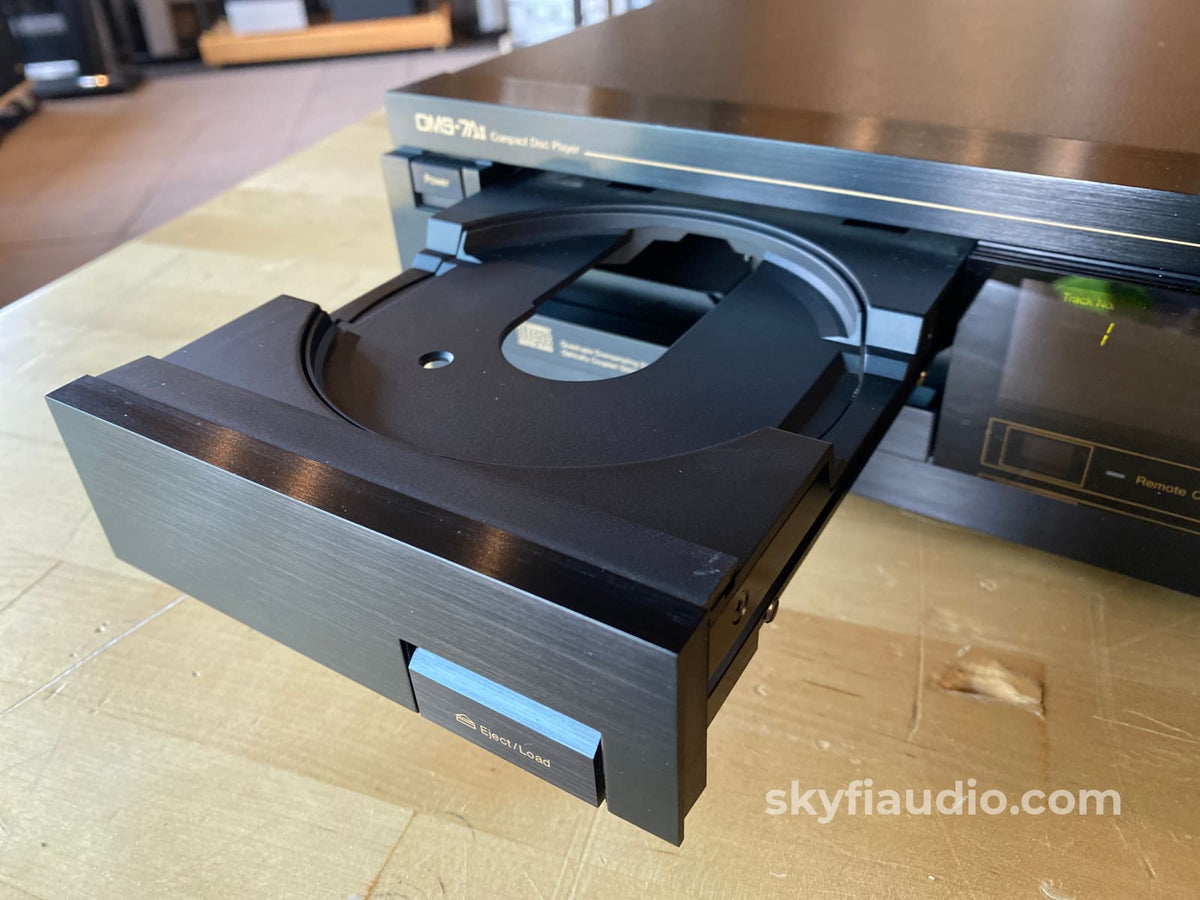 Nakamichi OMS7AII CD Player Featuring Dual BurrBrown DACs