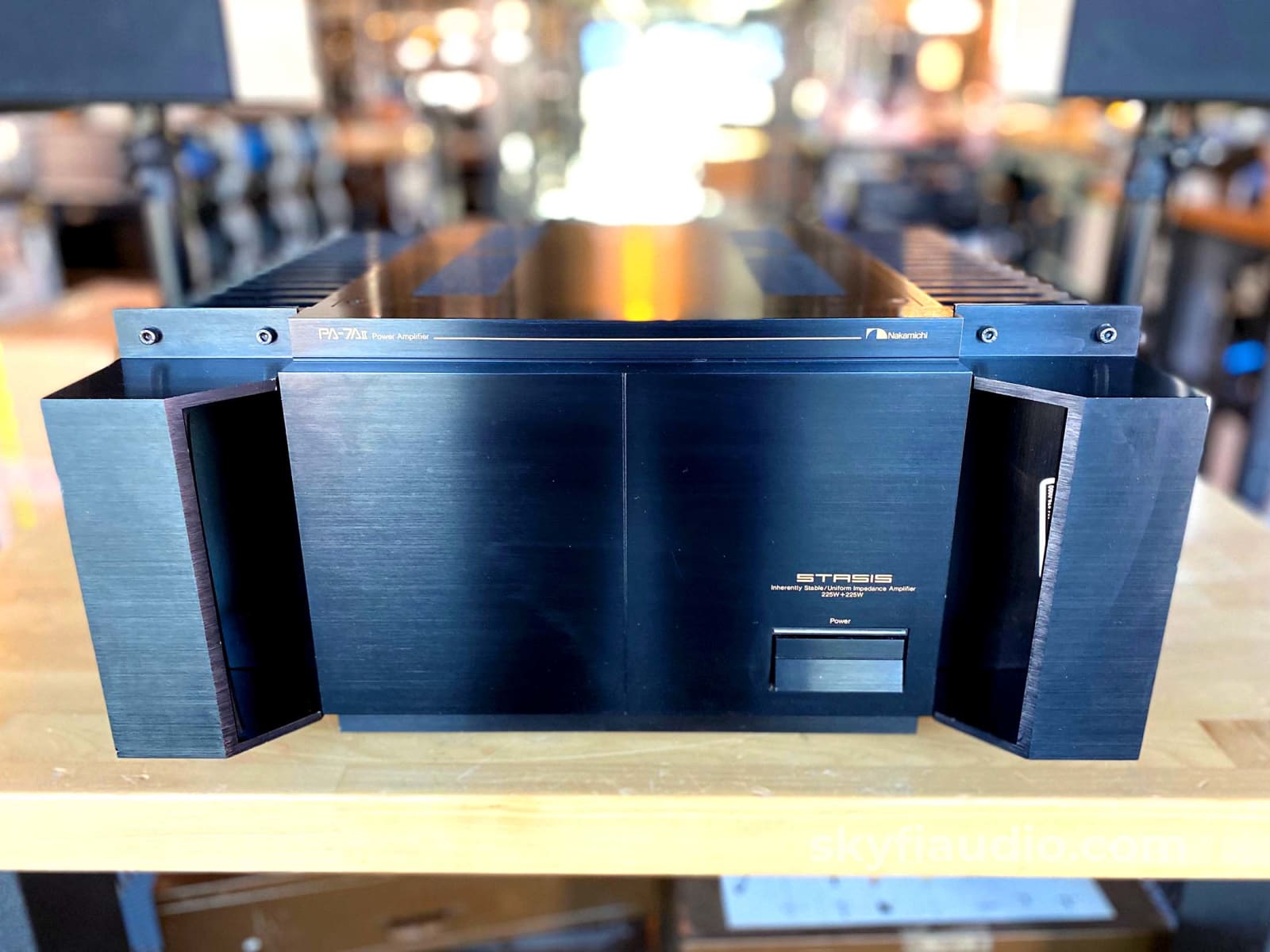 Nakamichi Pa-7Aii Stasis Vintage Power Amplifier With 225W X 2!