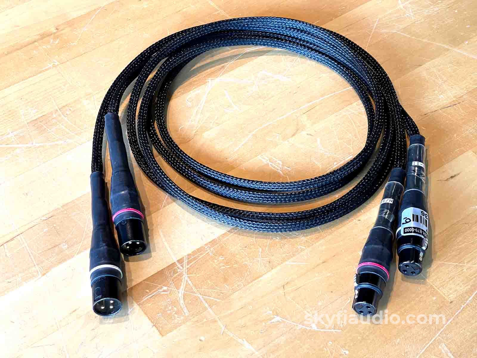 NBS M/S-II - Mine Serpent II XLR Audio Interconnects (Pair) - 6ft