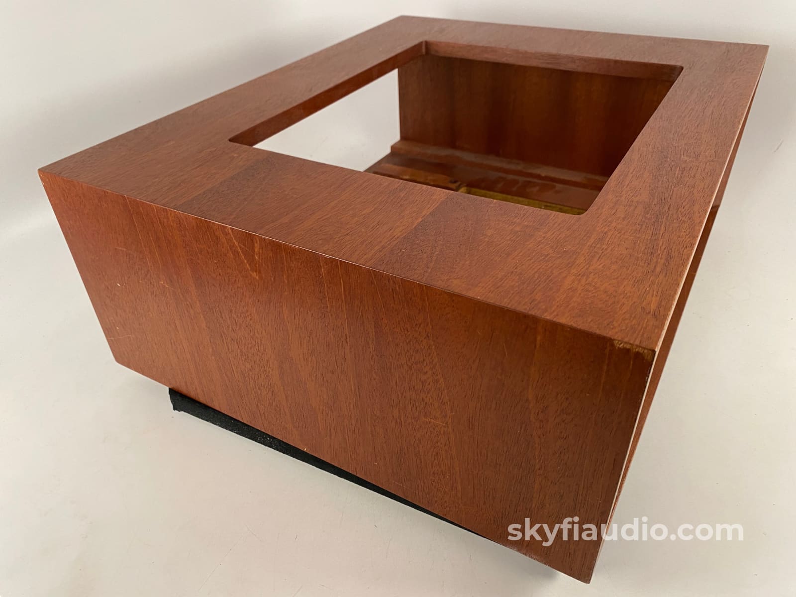 Original Wood Cabinet For Sequerra Fm Tuner - Super Rare Accessory