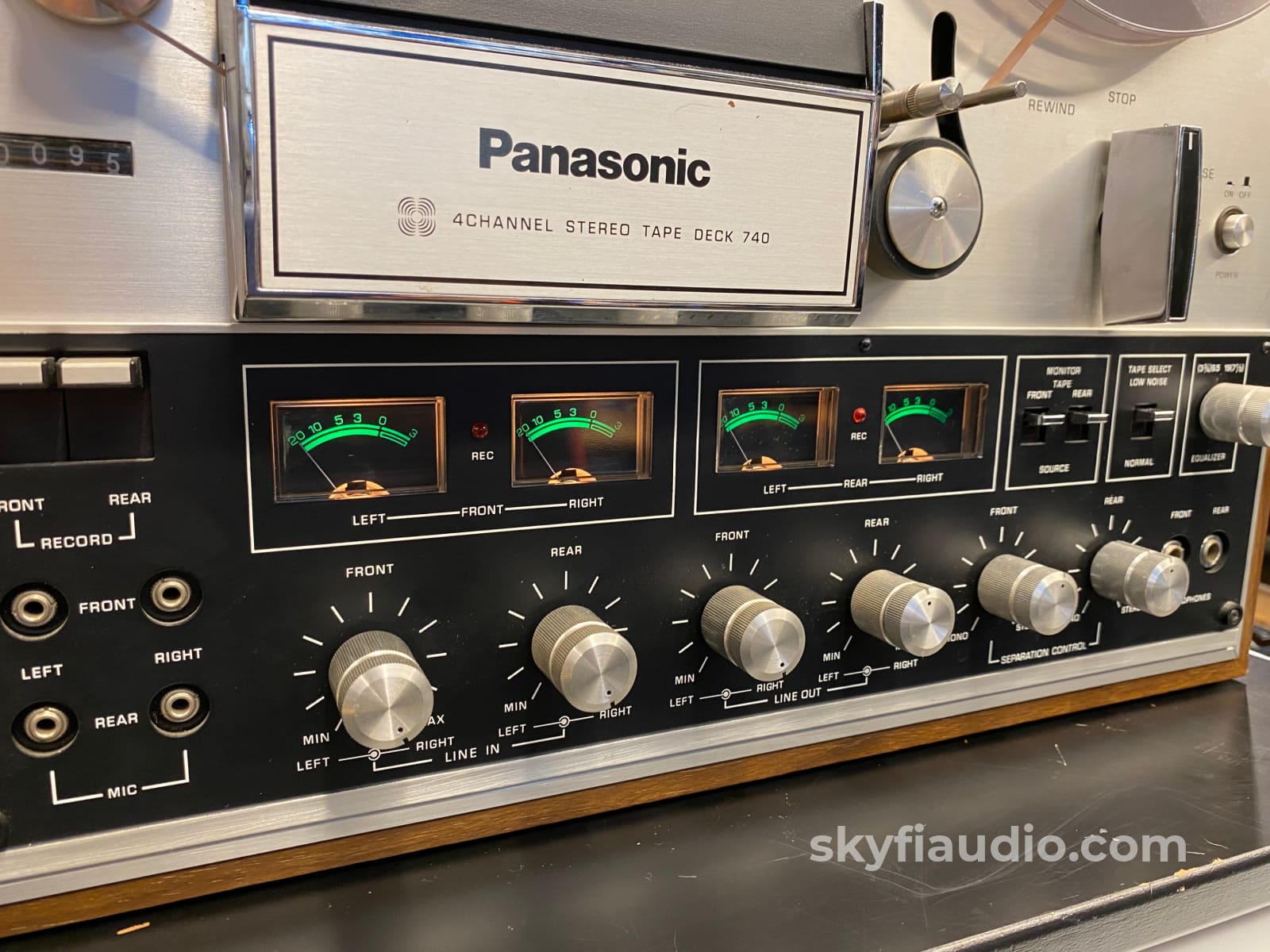 Panasonic Rs-740Us Quadraphonic 4 Channel Reel To Tape Deck