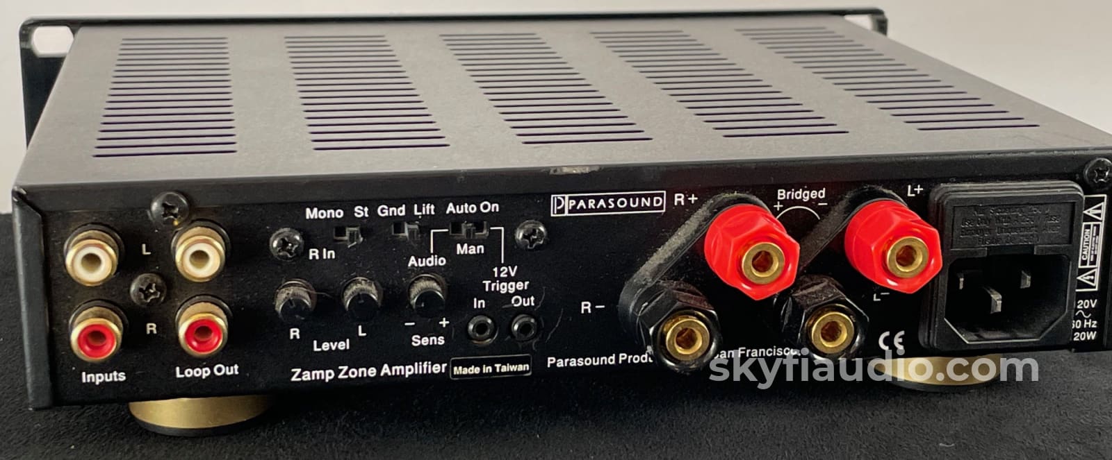Parasound Zamp V.2 Compact Stereo Zone Amplifier