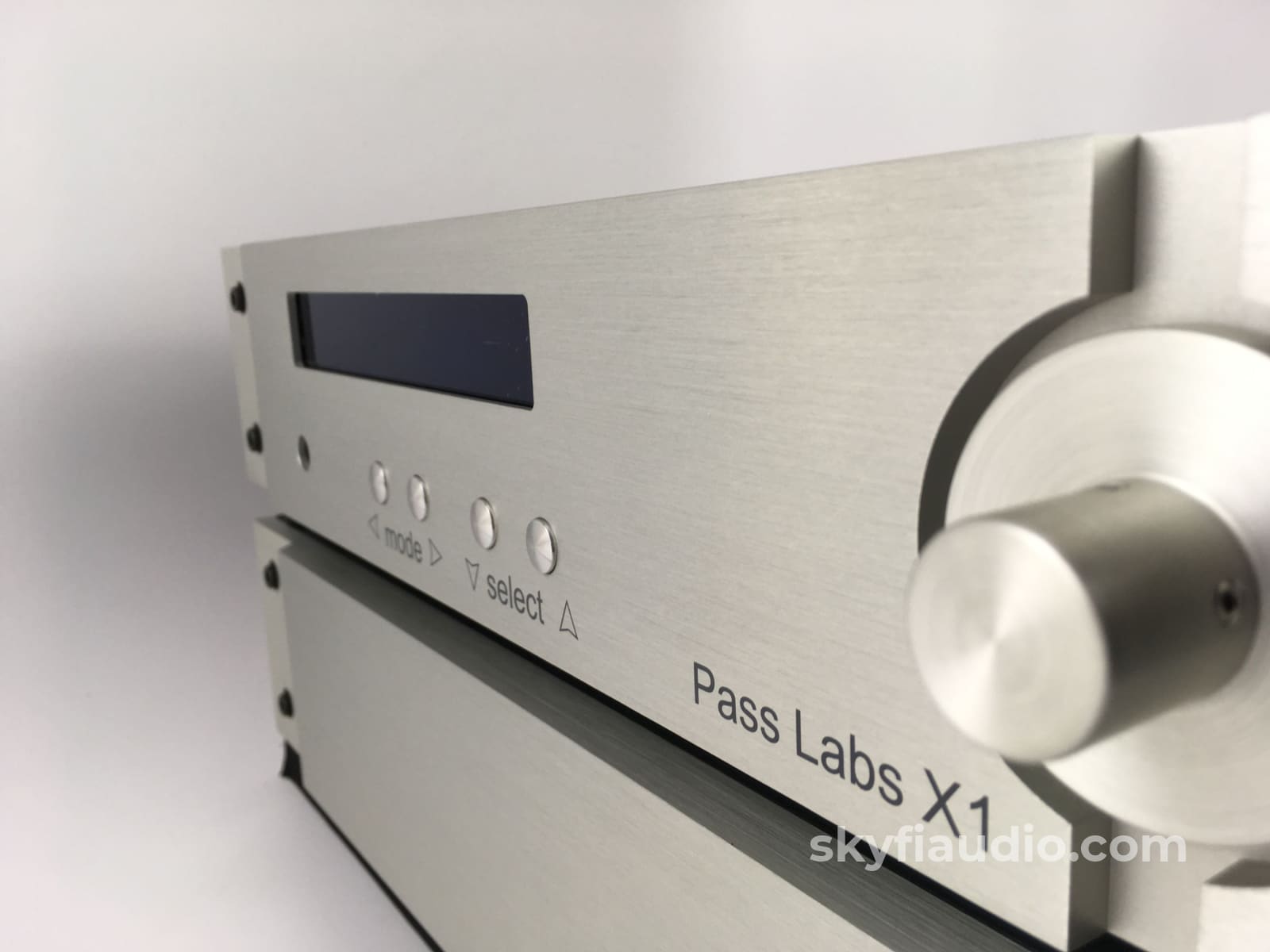 Pass Labs X-1 Two Piece Preamp Complete & Perfect Freshly Serviced By Preamplifier