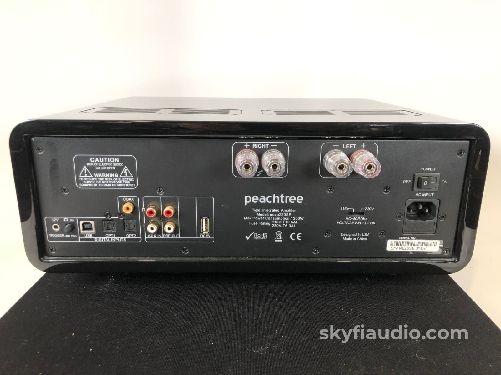 Peachtree Audio Nova 220Se Integrated Amp / Dac Headphone - Tube Buffer Amplifier