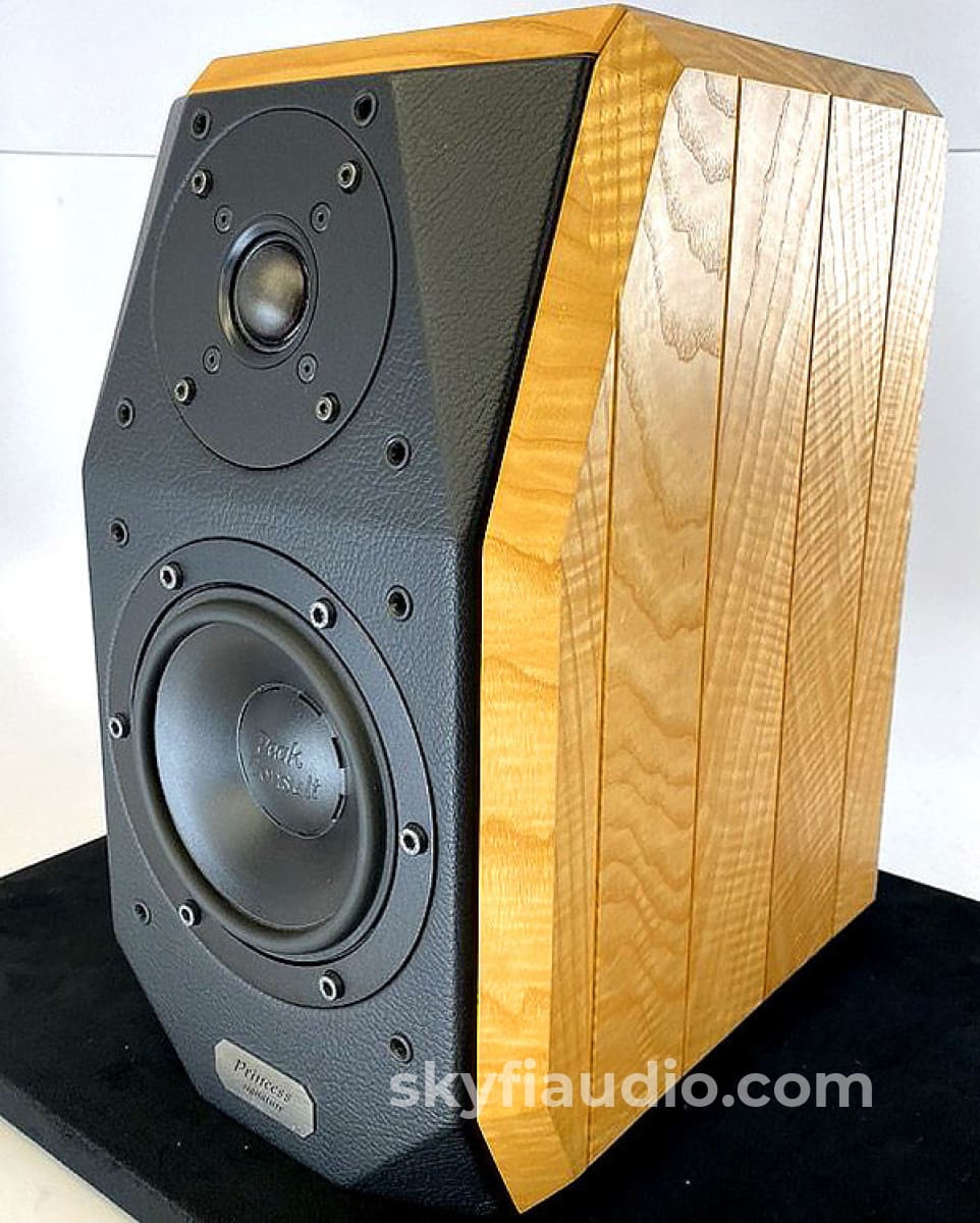 Peak Consult Princess Signature Speakers - In Solid Wood And Leather