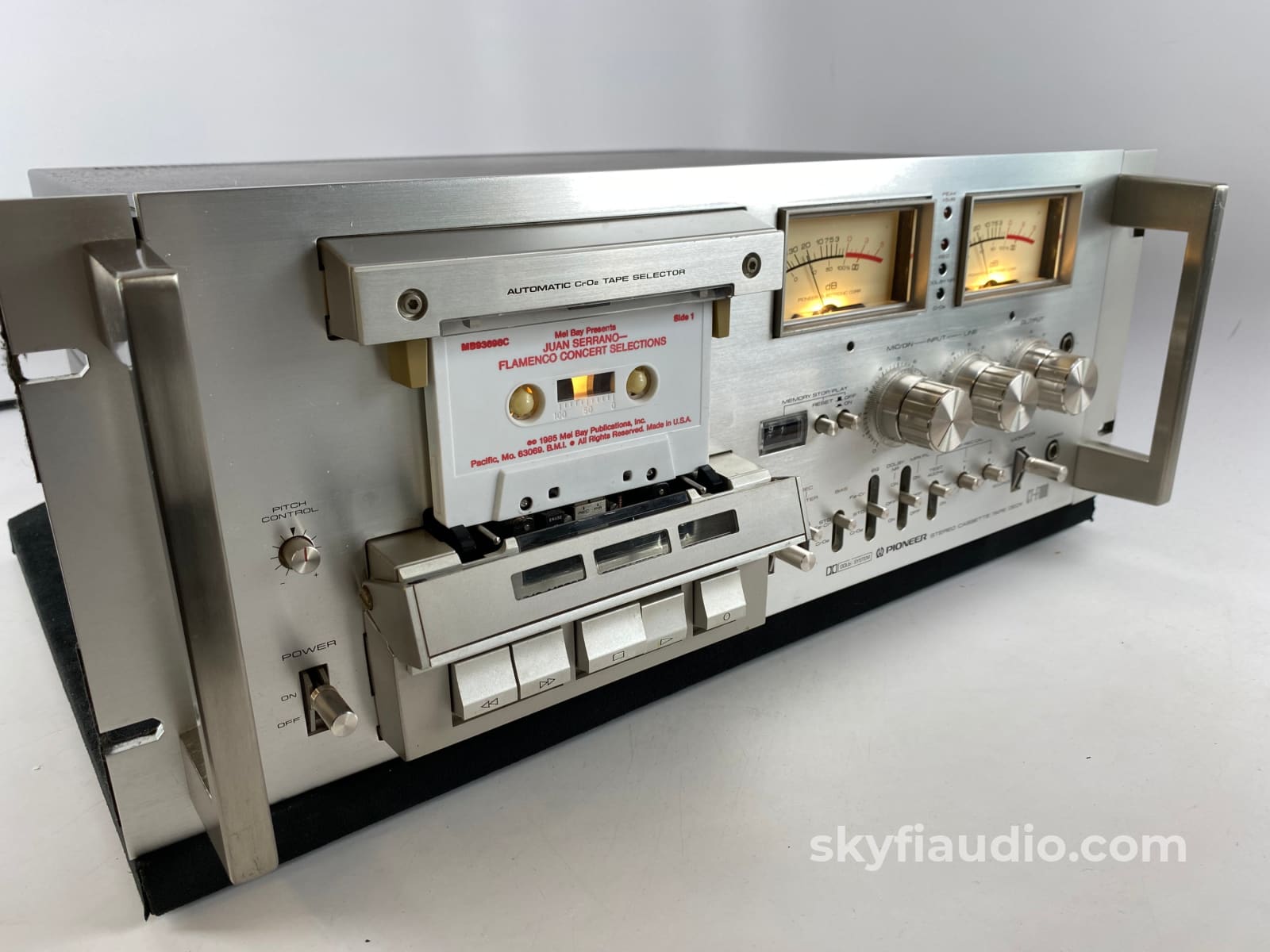 Pioneer Ct-F1000 Vintage Tape Deck With Full Blown Restoration