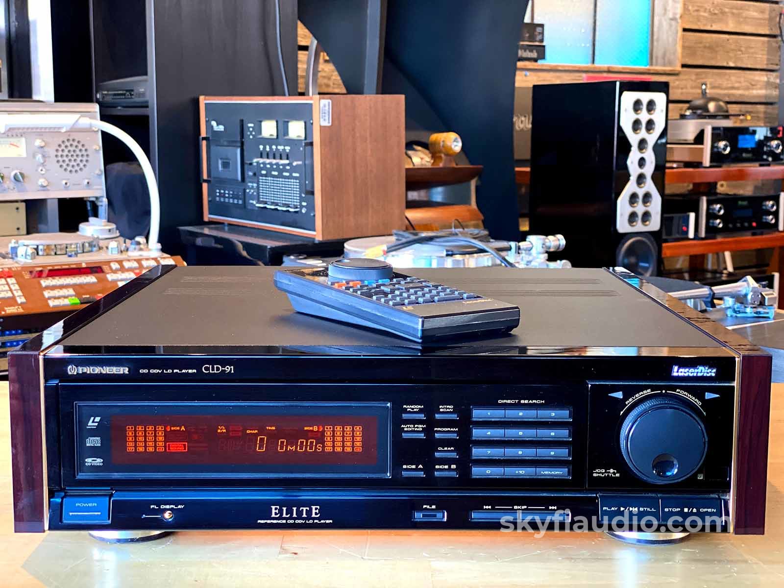 Pioneer Elite Cld-91 Laserdisc And Cd Player - Super Clean + Digital