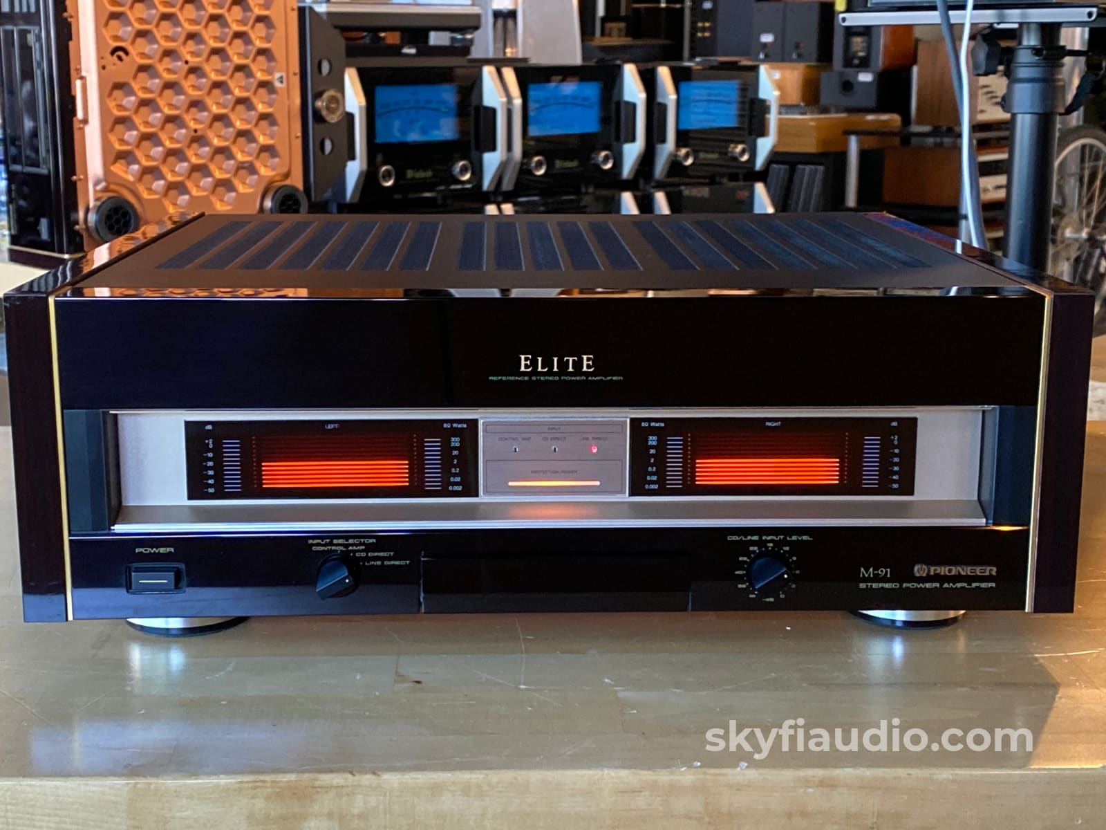 Pioneer Elite M-91 Vintage Solid State Amplifier - Gorgeous