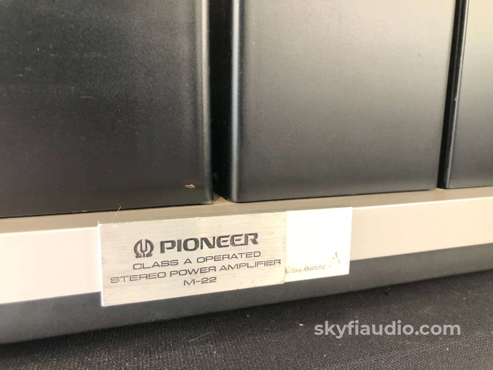 Pioneer M-22 Class A Amplifier - Unique And Classic Piece