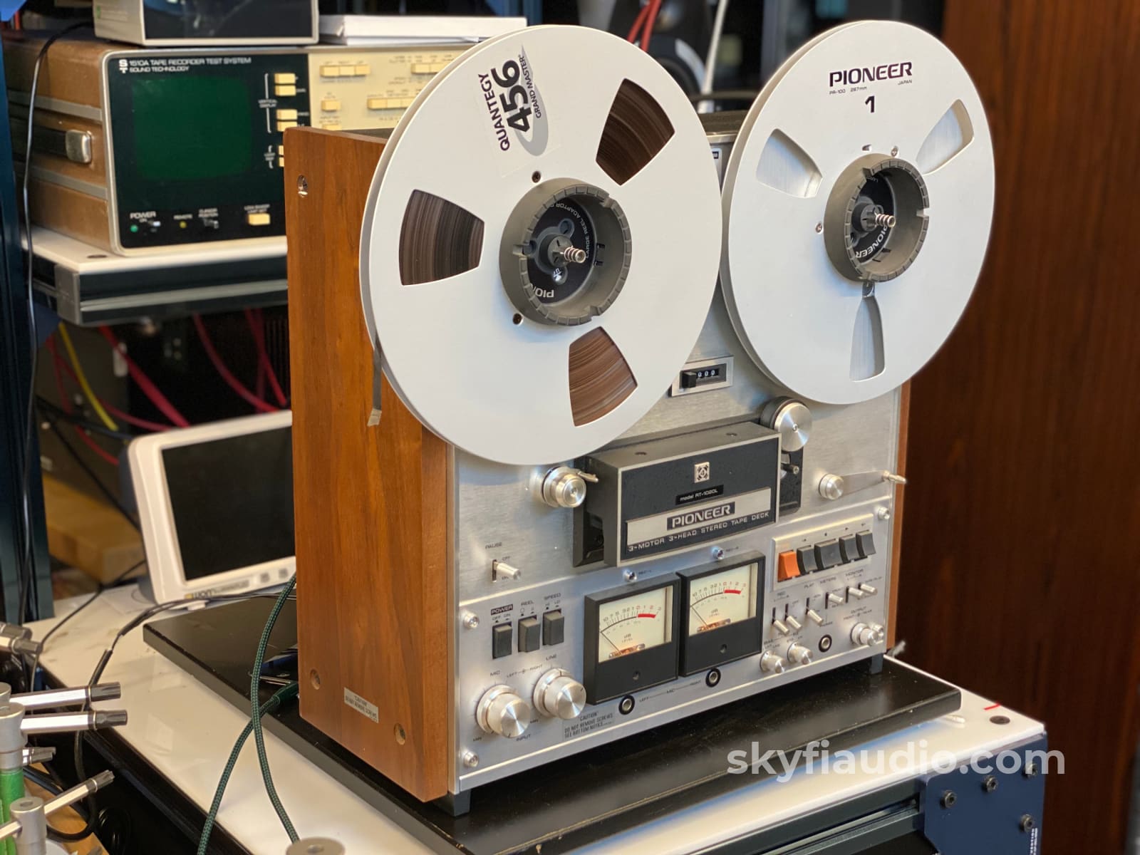 PIONEER RT-1020L STEREO Reel to Reel Tape Recorder W/ Hubs & Cord