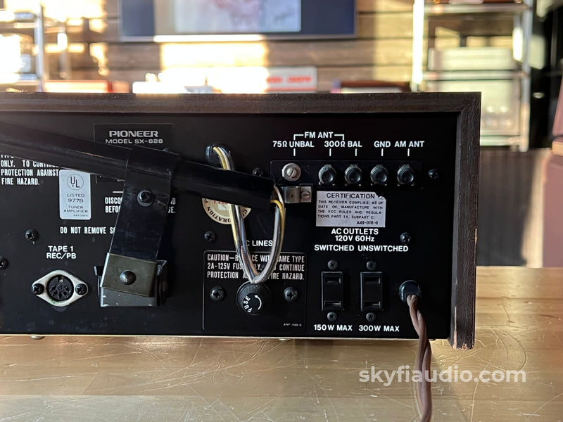 Pioneer Sx-626 Vintage Receiver - Survivor Condition Dual Phono Inputs Integrated Amplifier