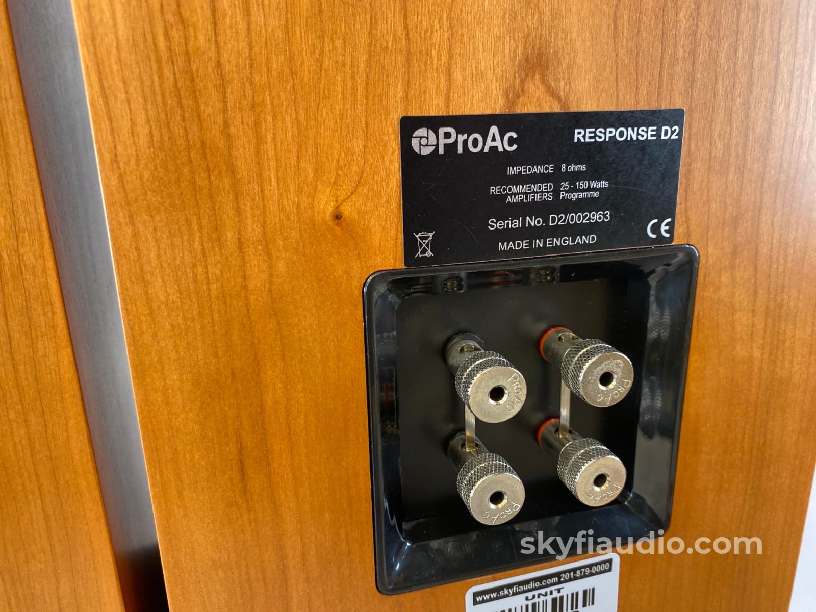 Proac Response D2R Speakers Featuring Ribbon Tweeters - Complete Set