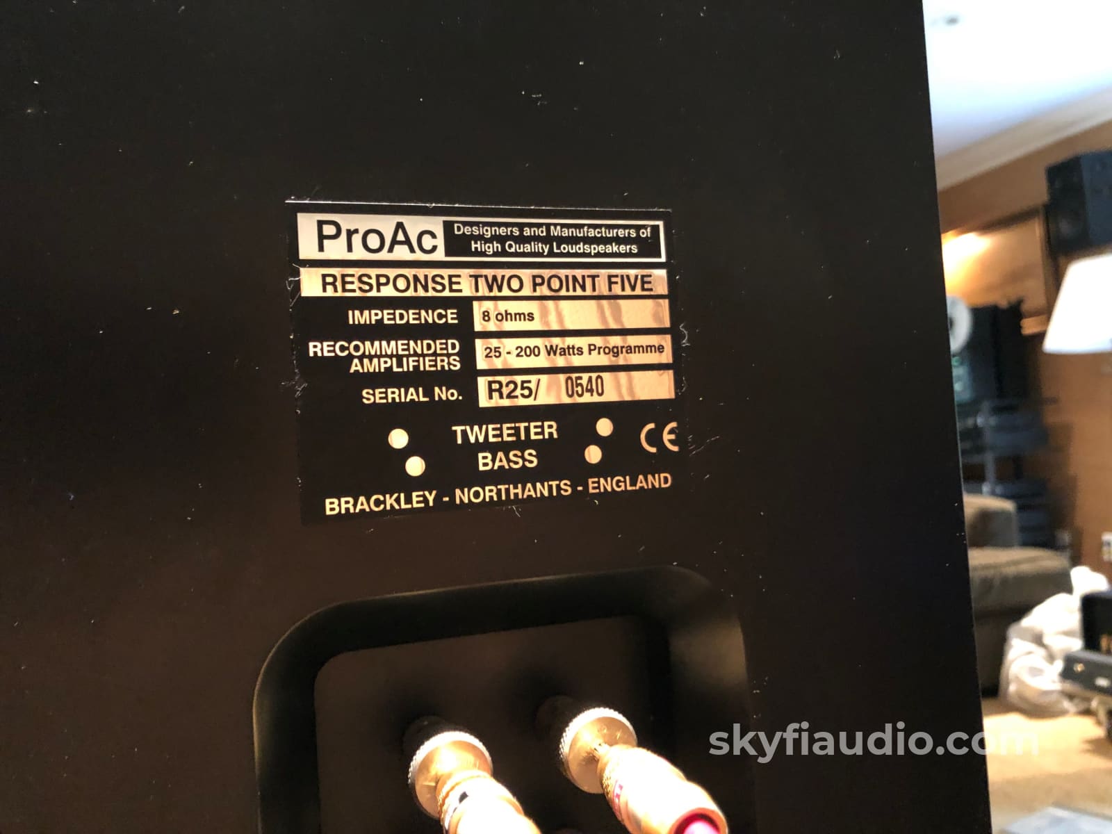 Proac Response Two Point Five (2.5) Speakers - Boxed