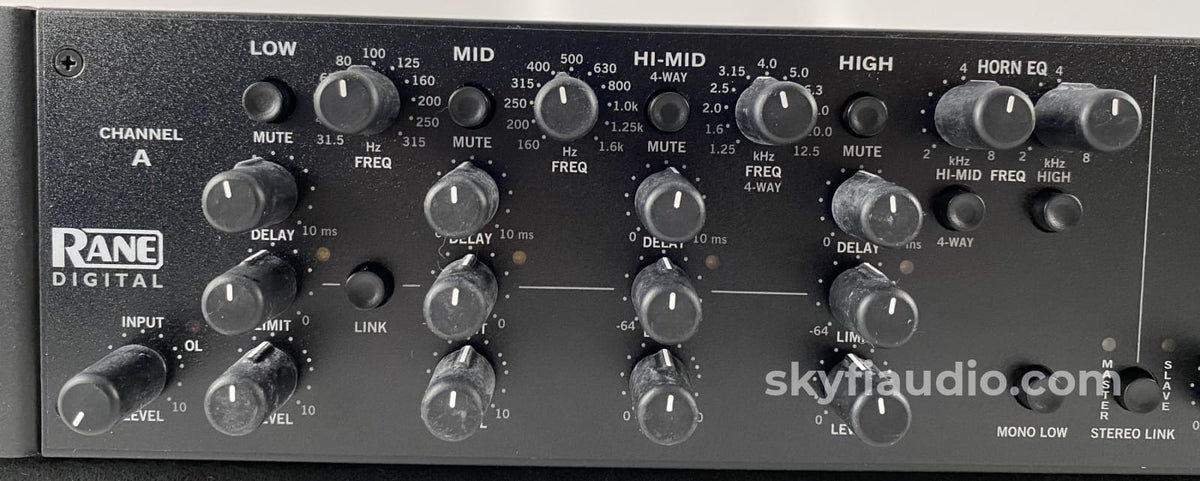 RANE AC 24 Stereo 4-Way Active Crossover - Perfect for Your JBL or Alt