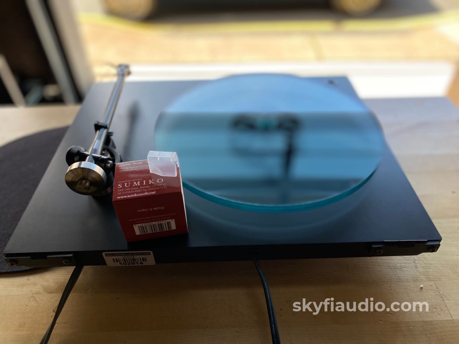 Rega Planar 3 (P3) Turntable Fitted With New Sumiko Moonstone