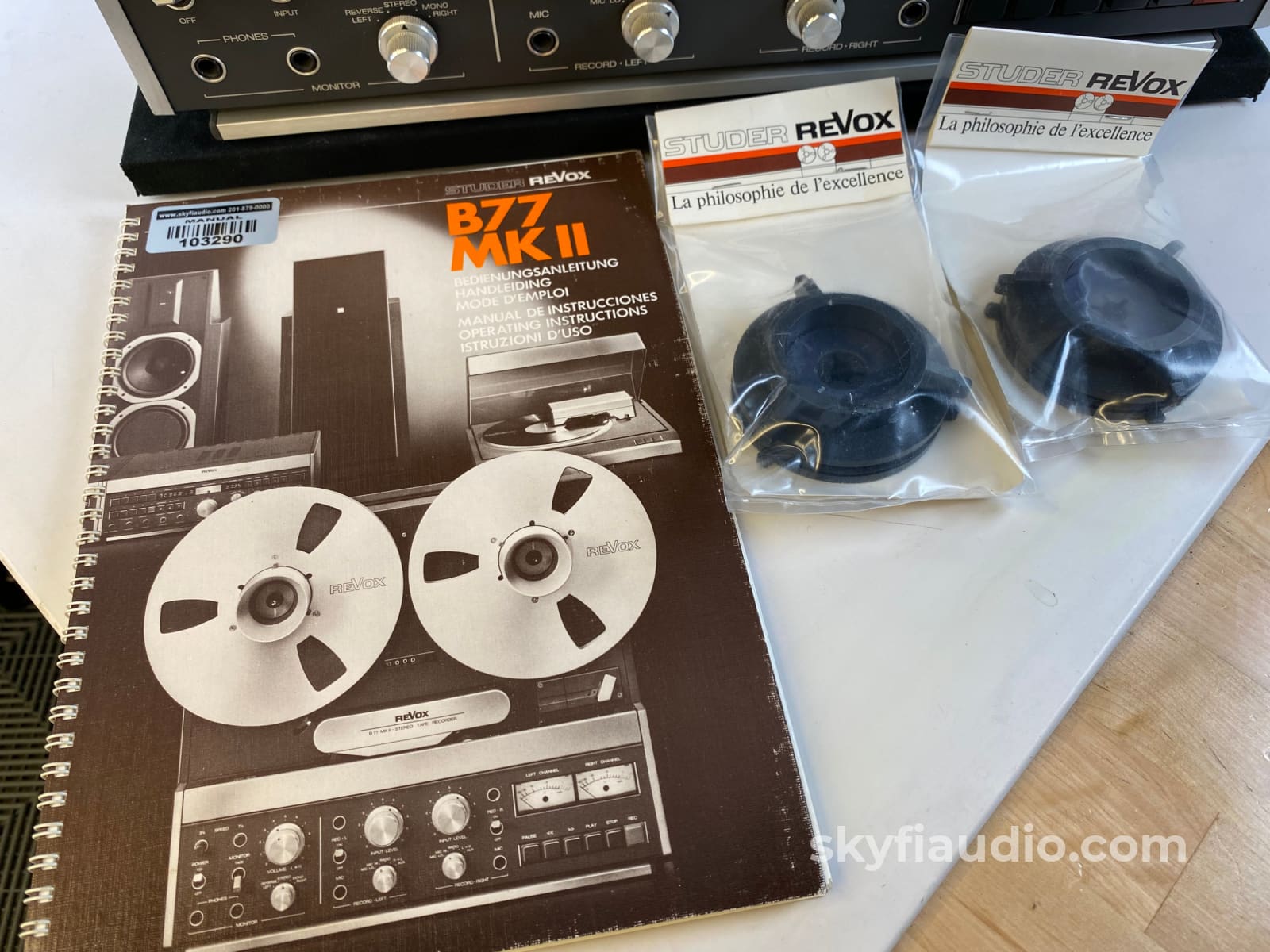 Revox B77 Mkii Reel To Recorder - Complete And Like New Tape Deck