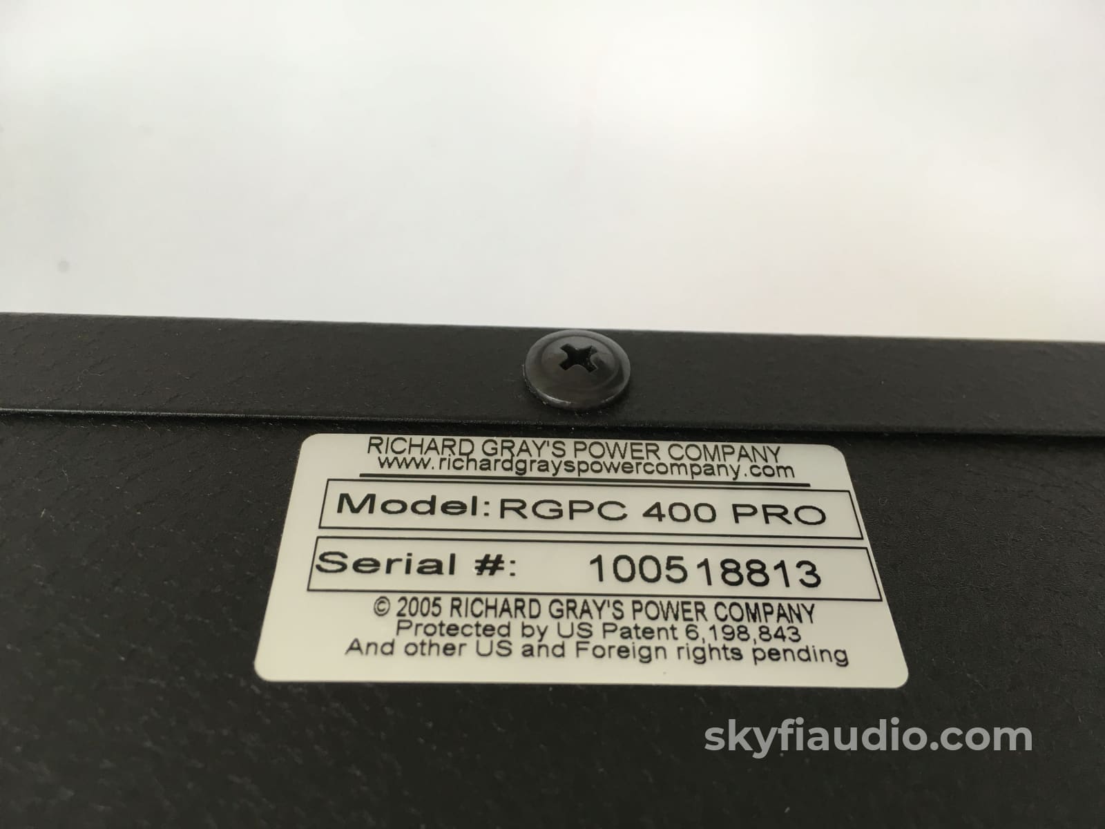 Richard Gray Rgpc 400 Pro Power Conditioner - 20A 4 Outlets