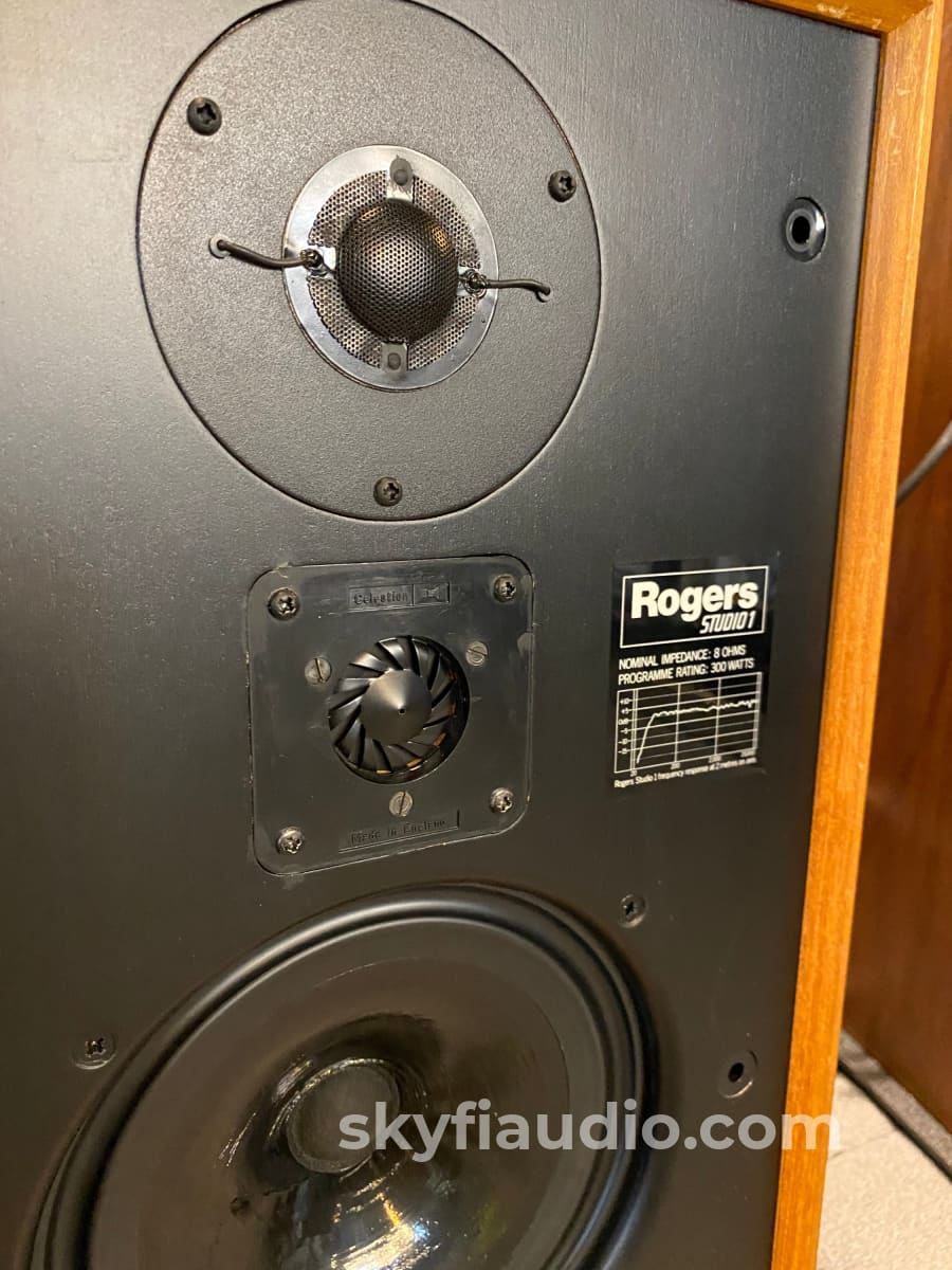 Rogers Studio 1 Vintage Professional Speakers