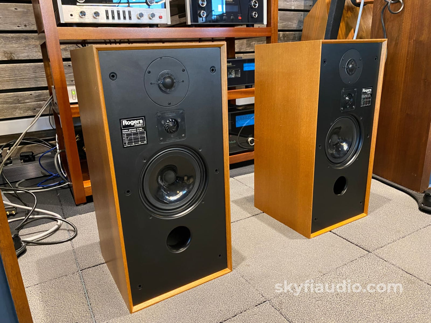 Rogers Studio 1 Vintage Professional Speakers