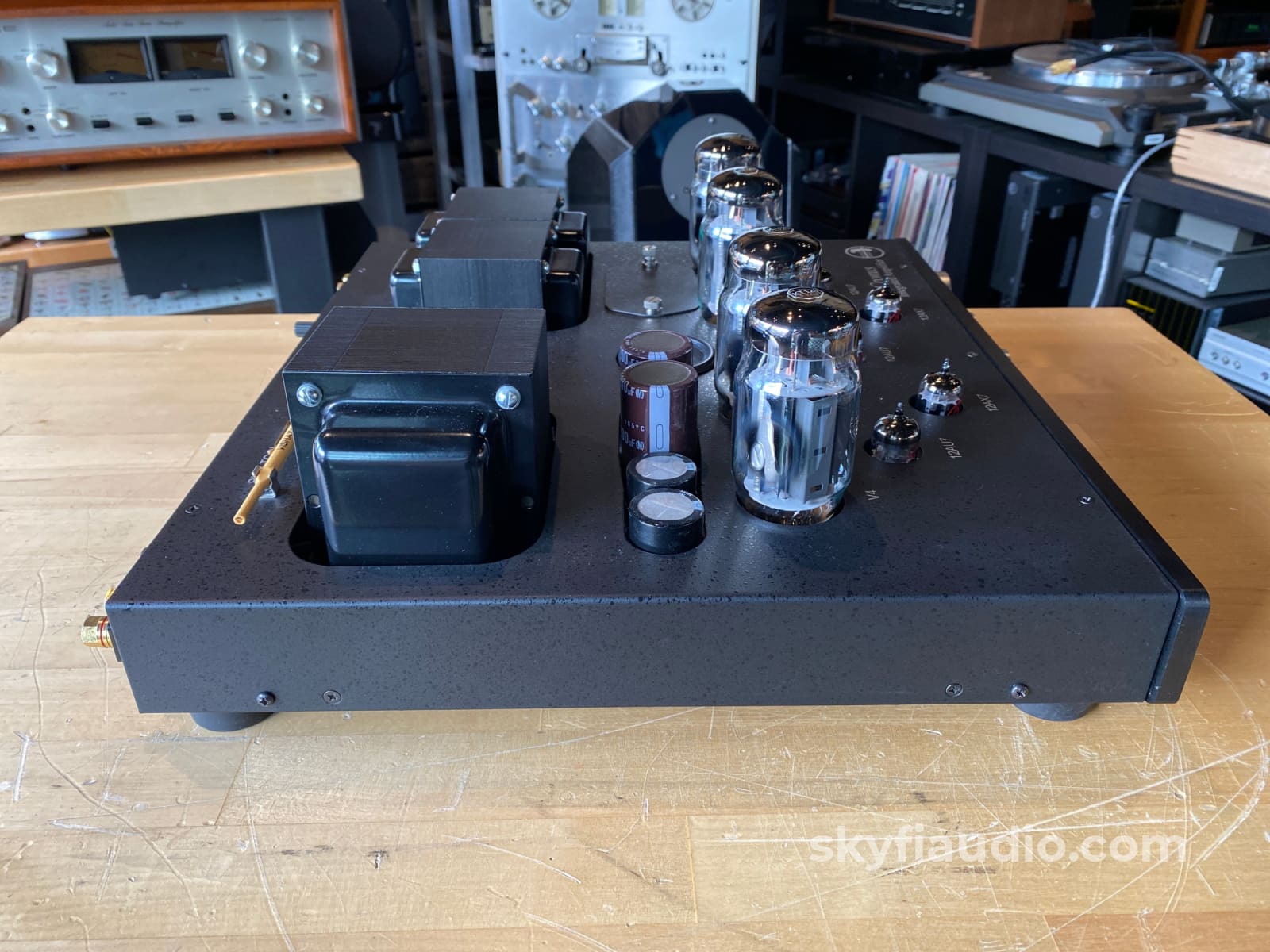 Rogue Audio Cronus Magnum Tube Integrated Amp W/Factory Upgraded Kt120 Top Cover + Phono Amplifier