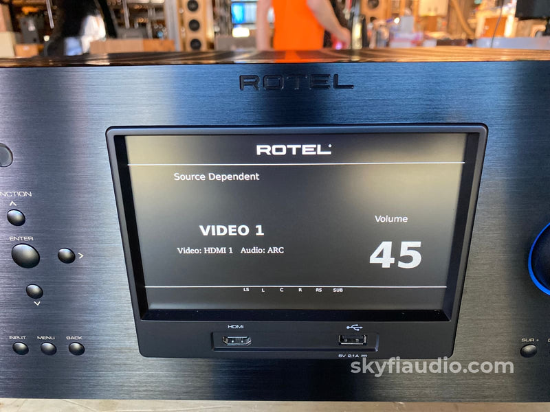 Rotel Rap-1580Mkii Home Theater Processor Amplifier - Complete Dirac Atmos