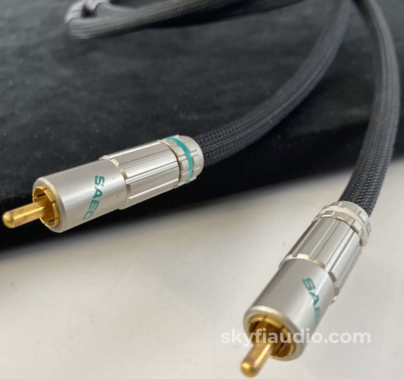 Saec Sl-3030 Rca Audio Cables From Japan - 1M