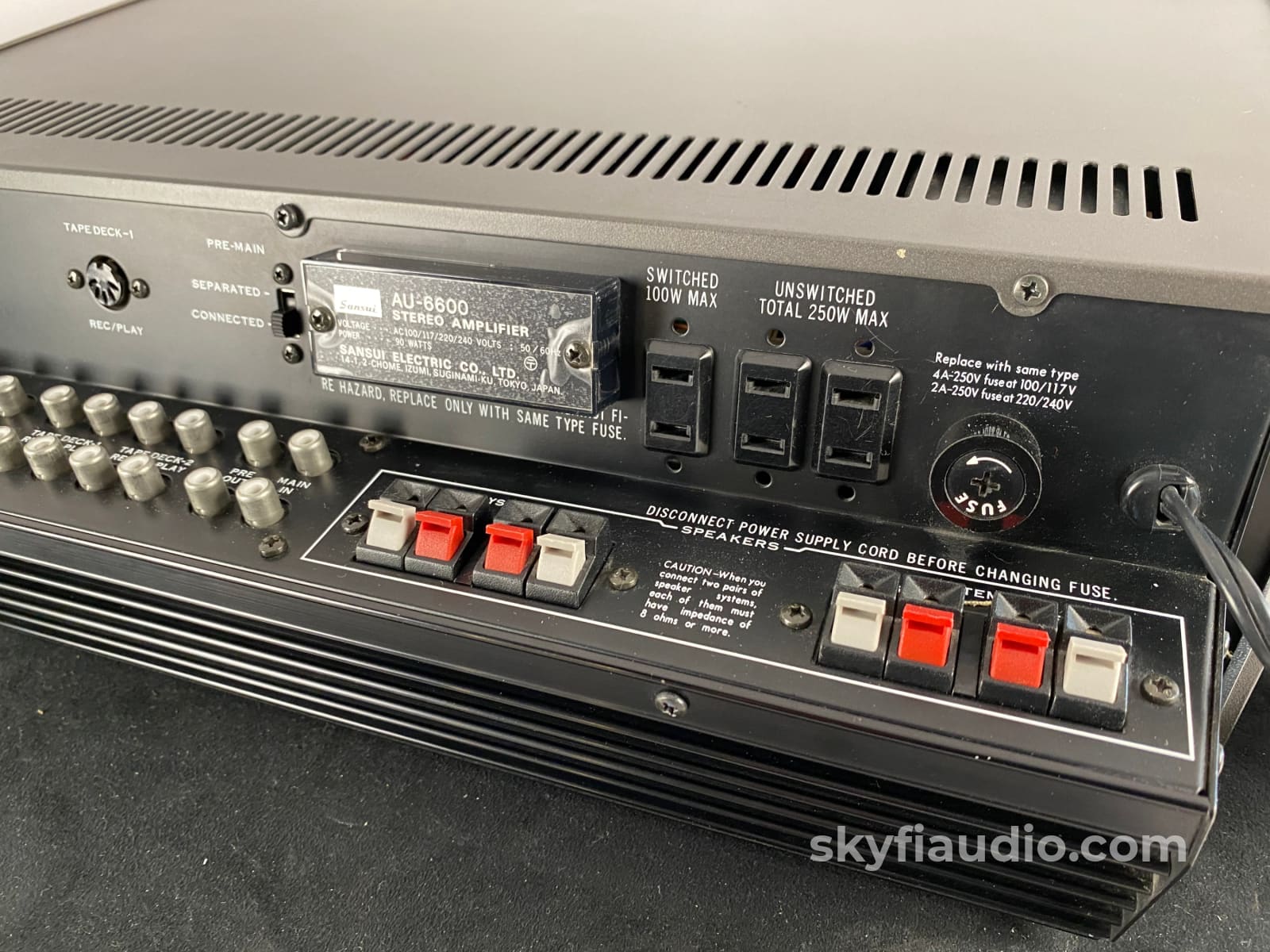 Sansui AU-6600 Integrated Amplifier - Super Clean from the 70's