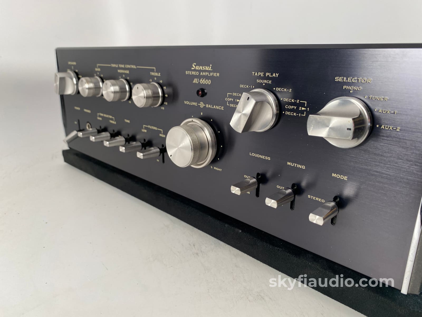 Sansui Au-6600 Integrated Amplifier - Super Clean From The 70S