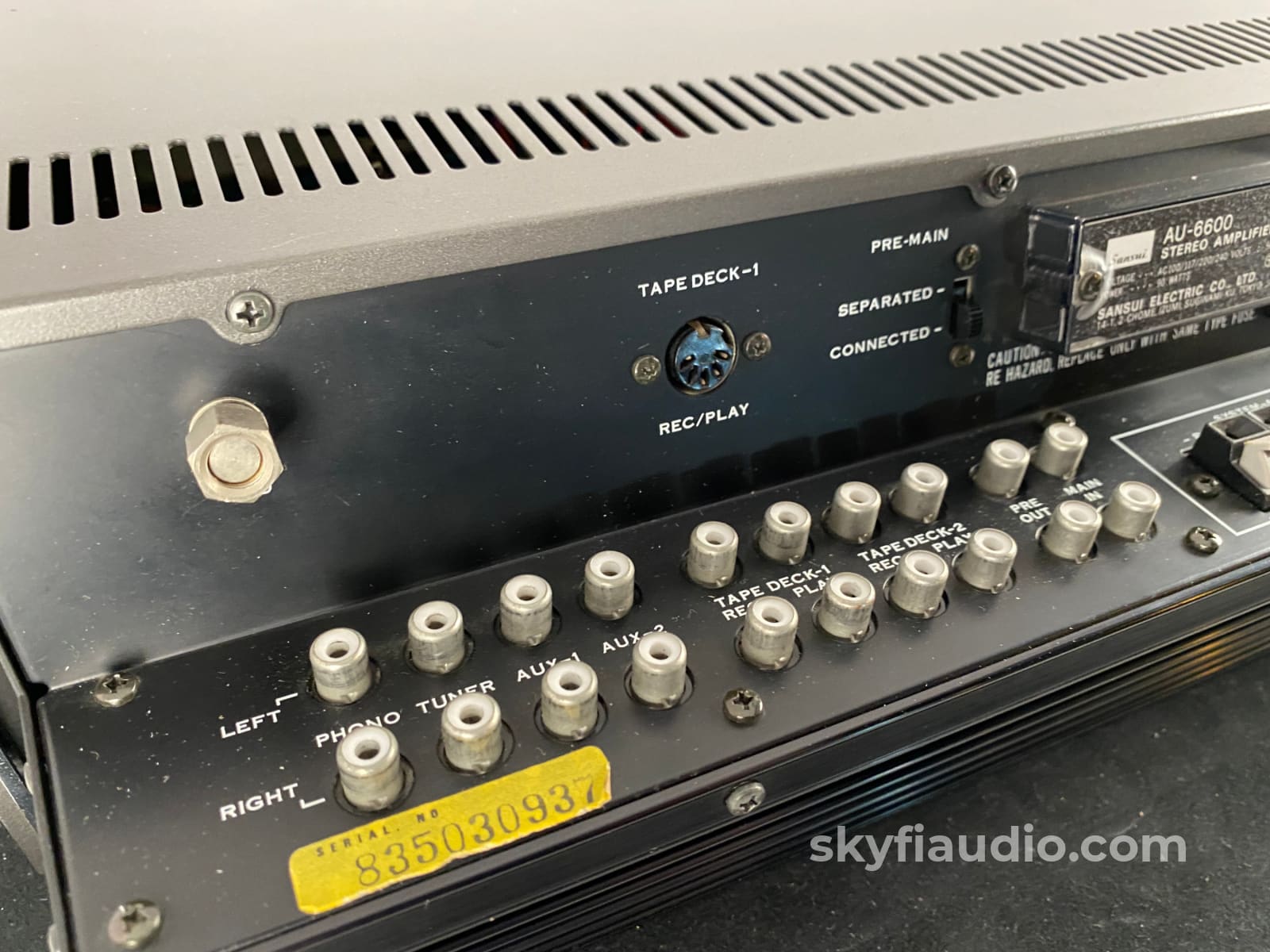 Sansui Au-6600 Integrated Amplifier - Super Clean From The 70S