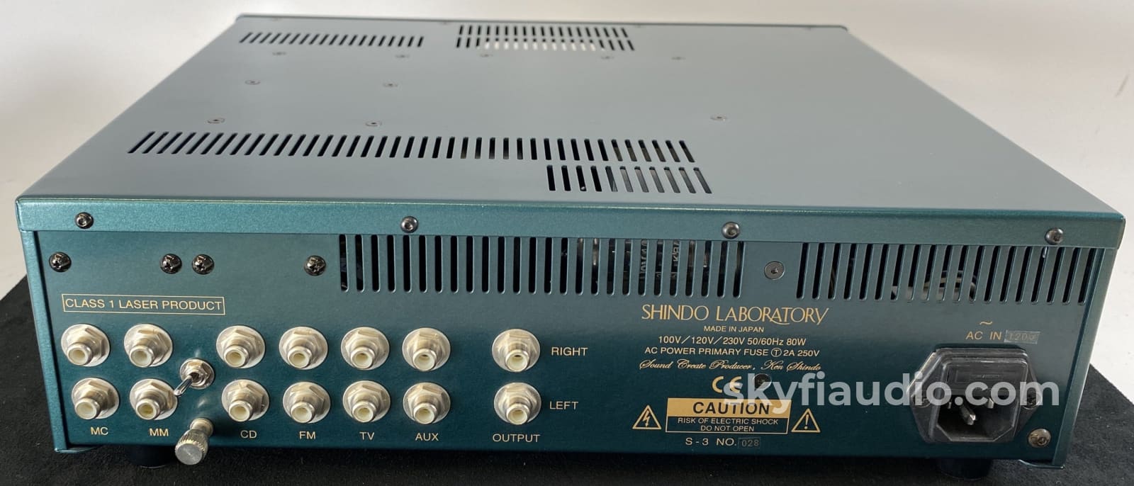 Shindo Laboratory Monbrison Tube Preamp With Phono - Rare Preamplifier