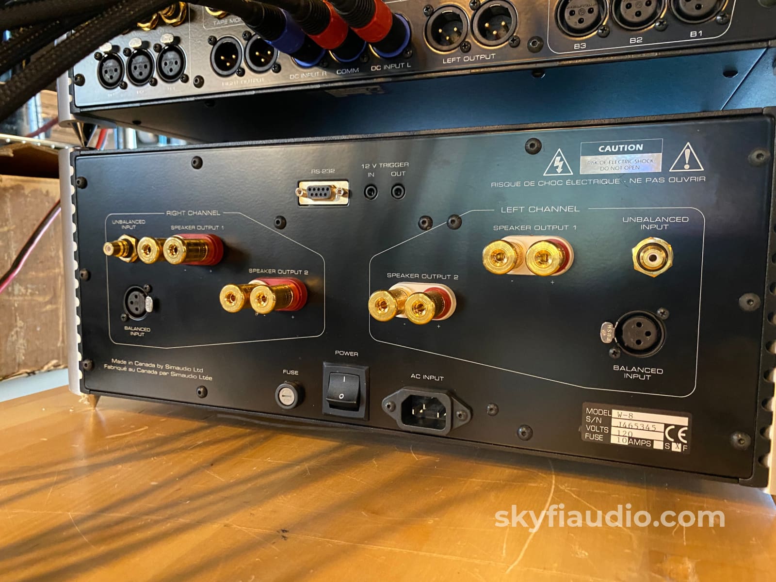 Simaudio Moon Evolution Complete Flagship System - With P-8 Pre W-8 Amp And Andromeda Cd Skyfi