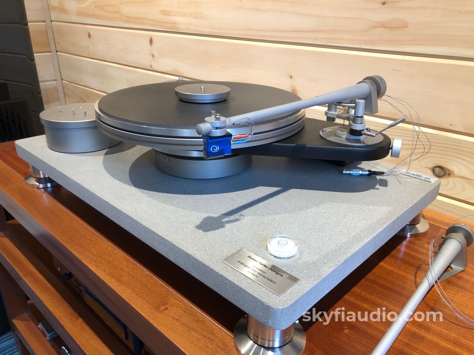 Simon Yorke Designs Model 10 Turntable With Two Tonearms + Wands Upgrades