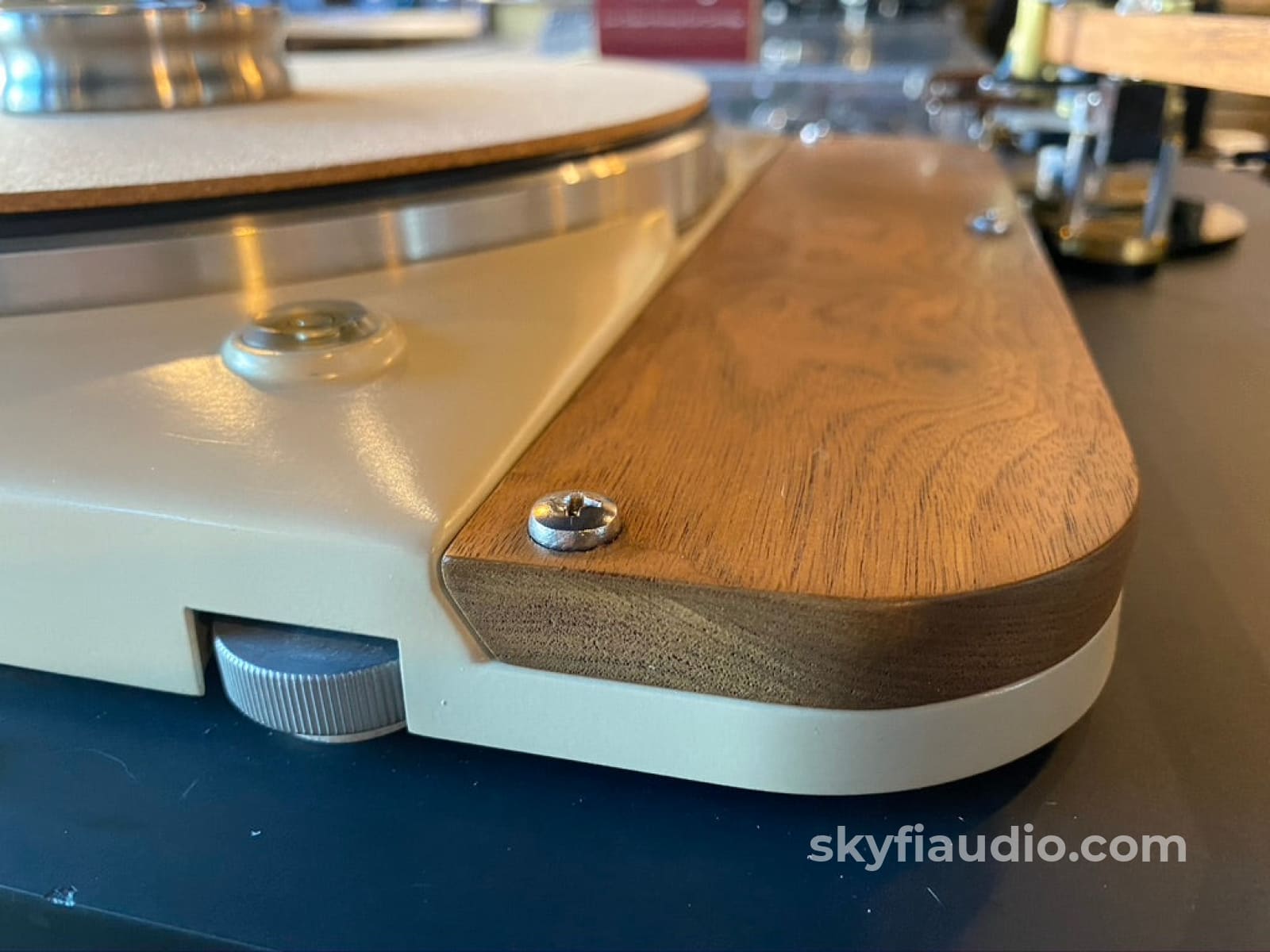 Slate Thorens Td-124 Skyfi Ultimate Build With New Sumiko Cartridge And Power Supply Turntable