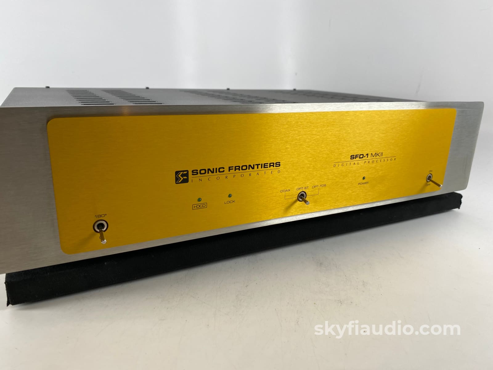 Sonic Frontiers Sfd-1 Mkii Digital Processor Vintage Tube Dac With Hdcd Chipset Cd +