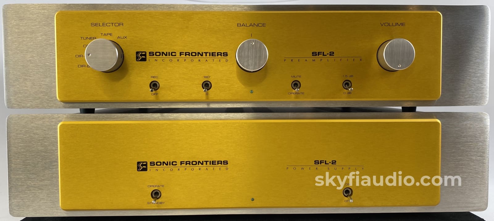 Sonic Frontiers Sfl-2 - All Tube Dual-Chassis Preamp Preamplifier