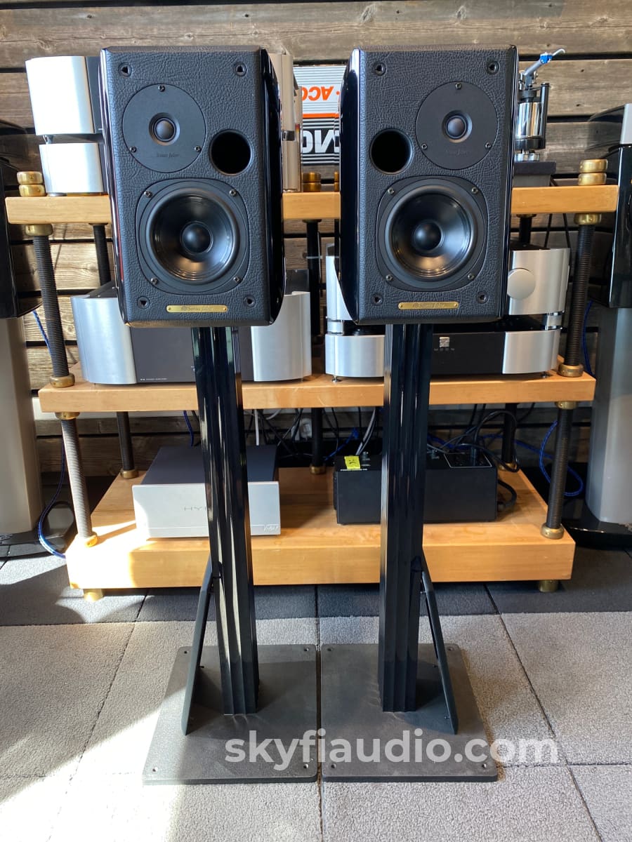 Sonus Faber Concertino Speakers With Matching Stands - Wow