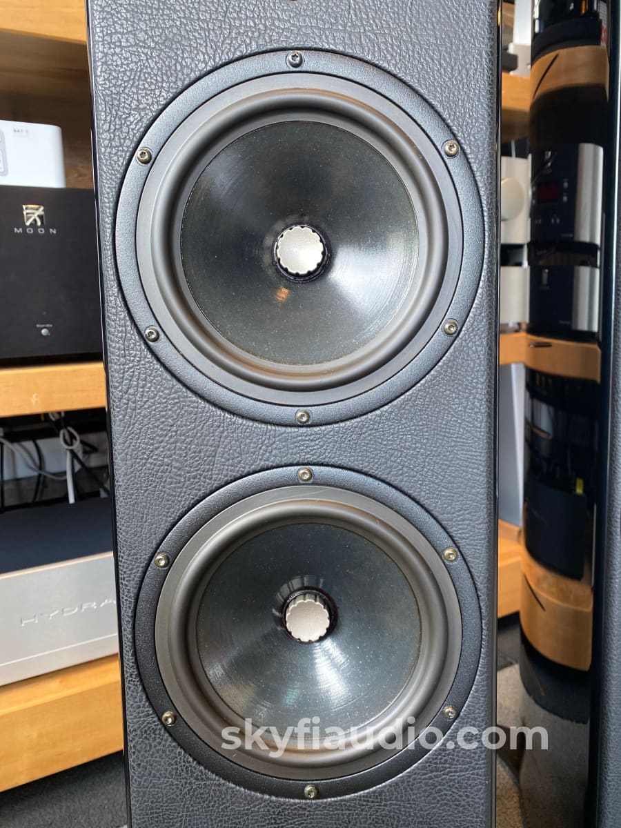 Sonus Faber Grand Piano Domus Speakers - Gorgeous And Made In Italy