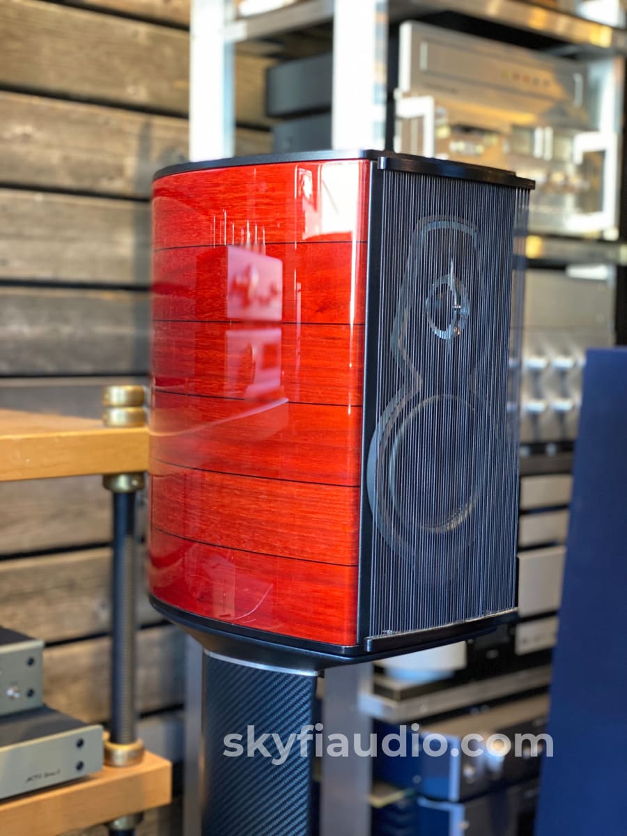 Sonus Faber Guarneri Tradition Speakers On Carbon Fiber Stands - In Store Purchase Only