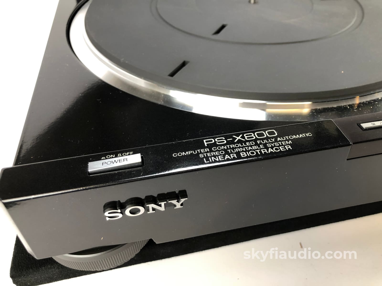 Sony Ps-X800 Linear Tracking Turntable - Like New In Box!