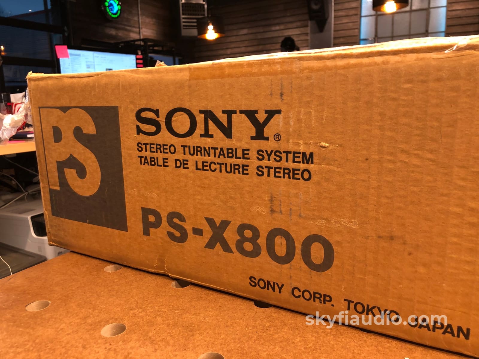 Sony Ps-X800 Linear Tracking Turntable - Like New In Box!