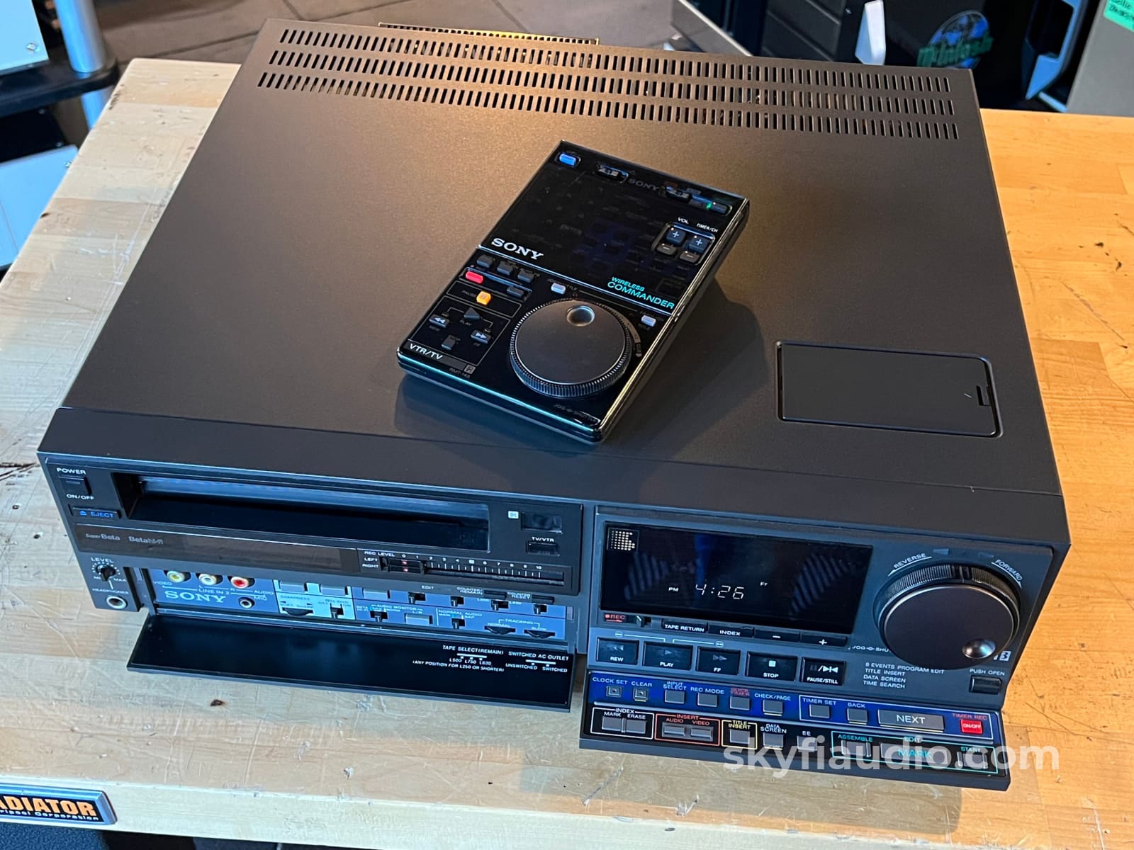 Sony SL-HF1000 Super Betamax Hi-Fi, Survivor Condition, Rare and Fully